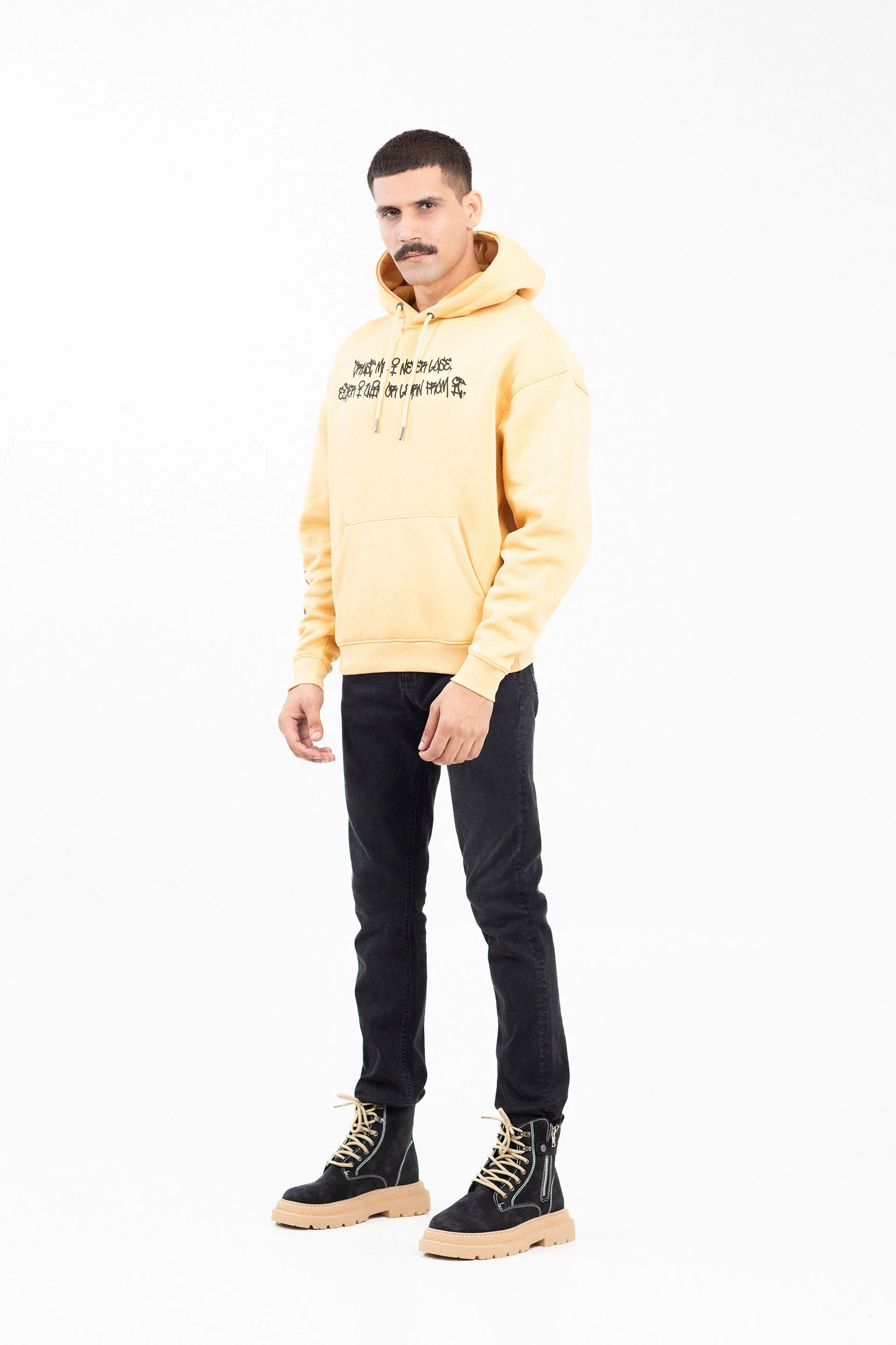 Drop Shuolder Baggy Hoodie - Image 4