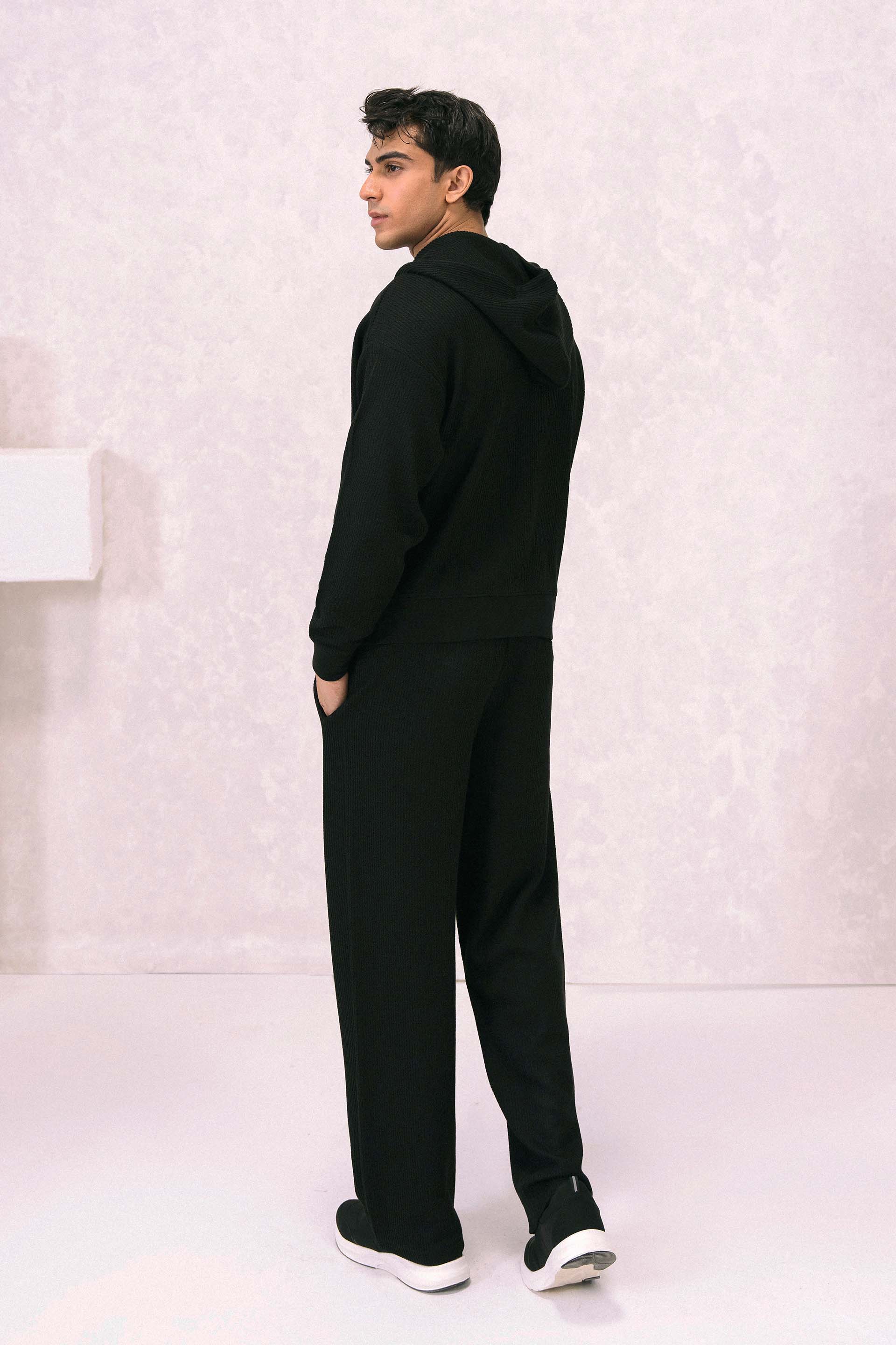 Corded Interlock Hoodie - Image 2