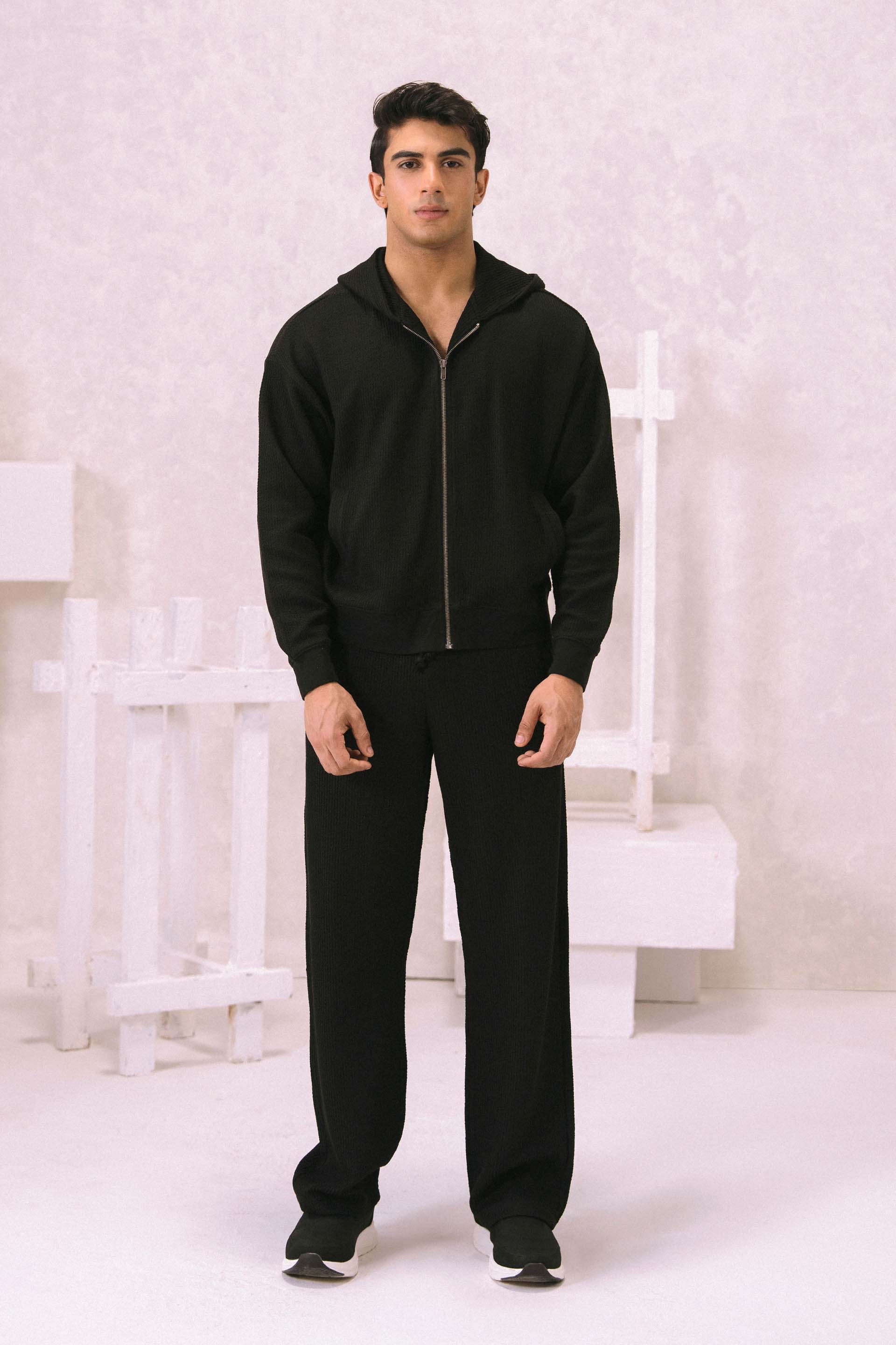 Corded Interlock Hoodie - Image 4