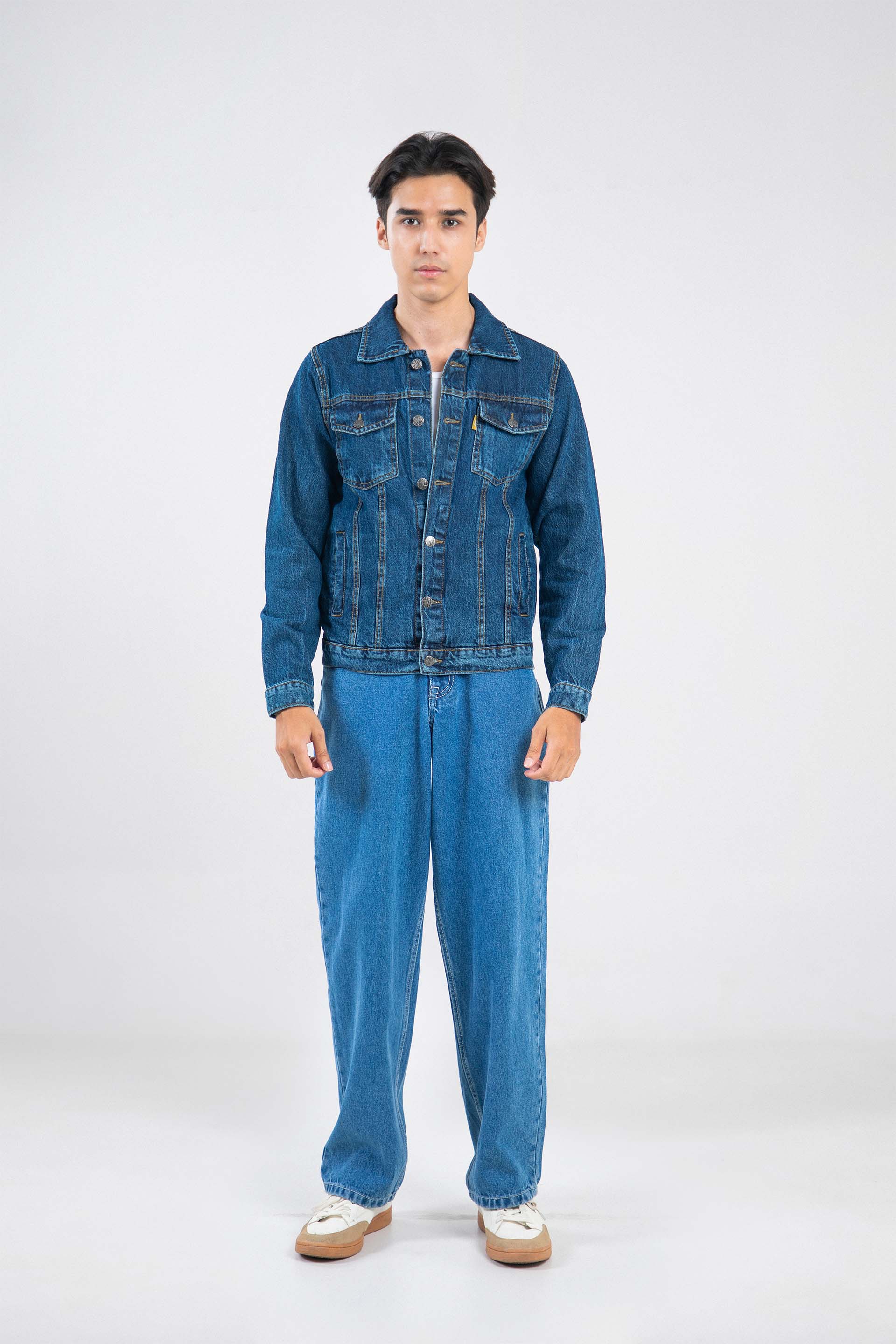 Basic Denim Jacket - Image 3