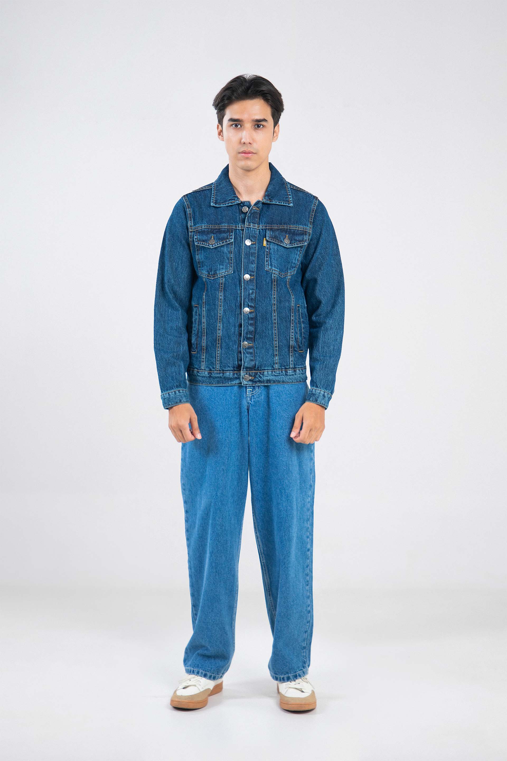 Basic Denim Jacket - Image 4