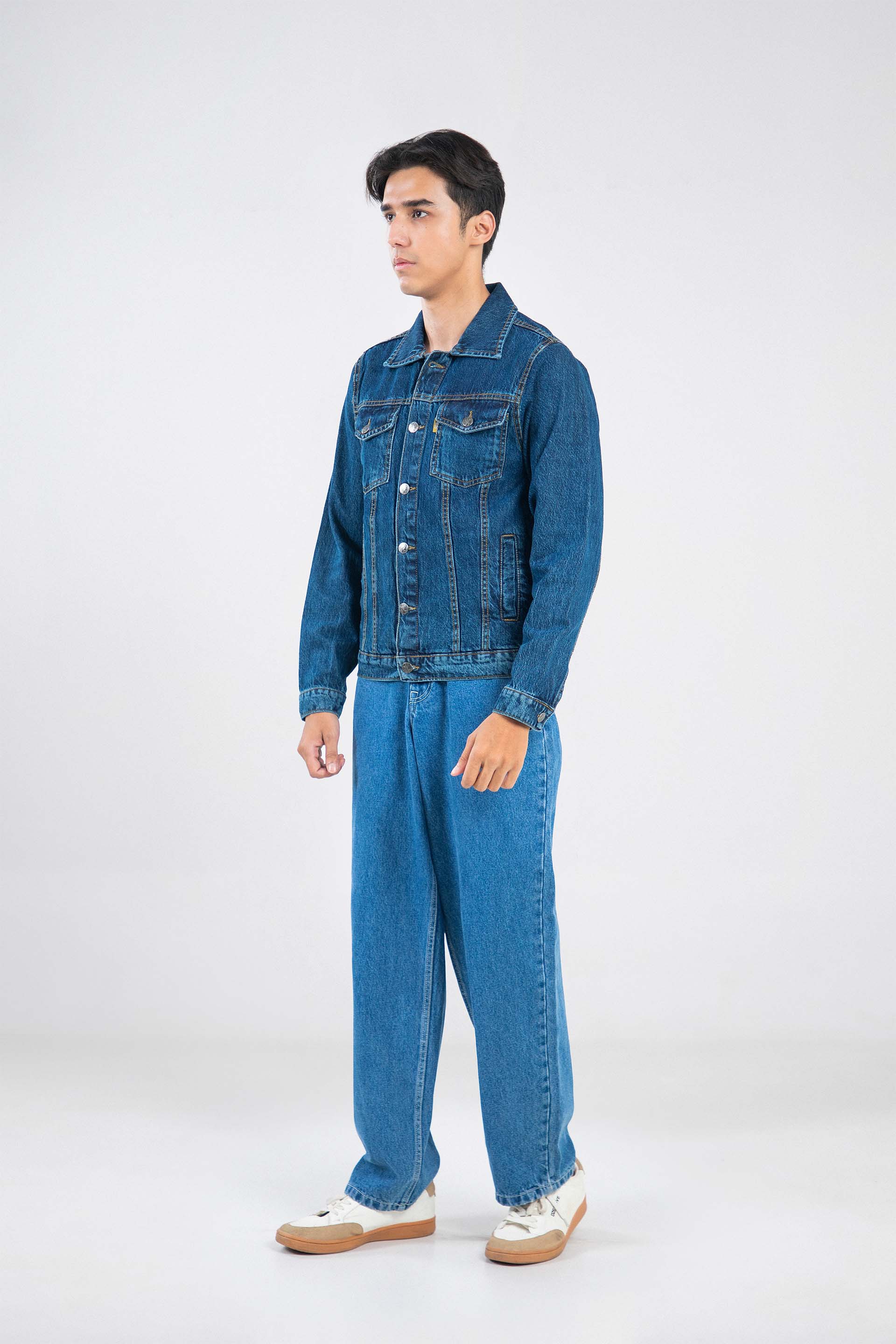 Basic Denim Jacket - Image 5