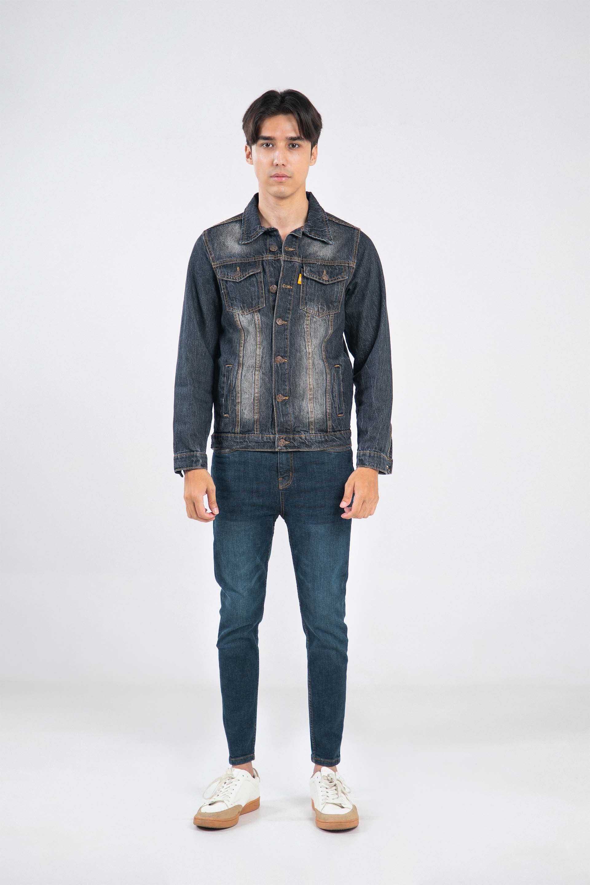 Basic Denim Jacket - Image 3