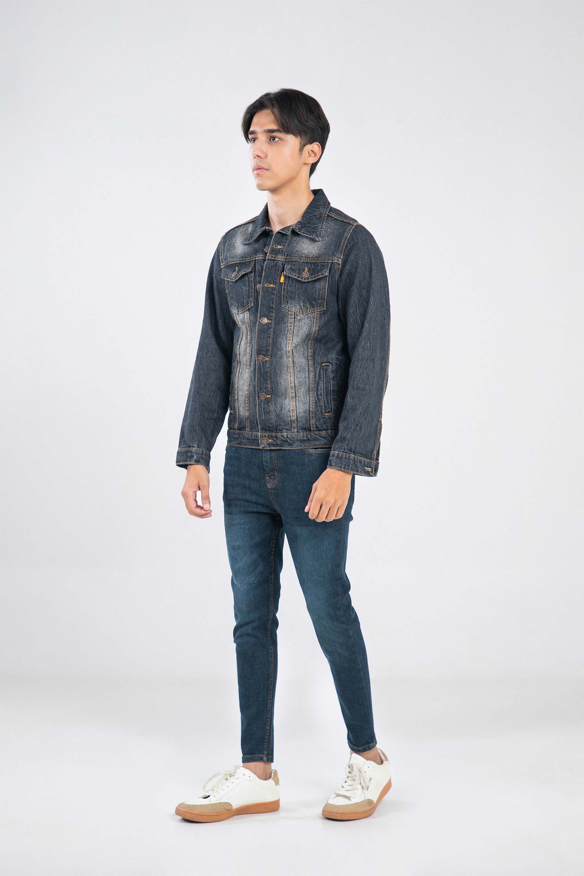 Basic Denim Jacket - Image 4