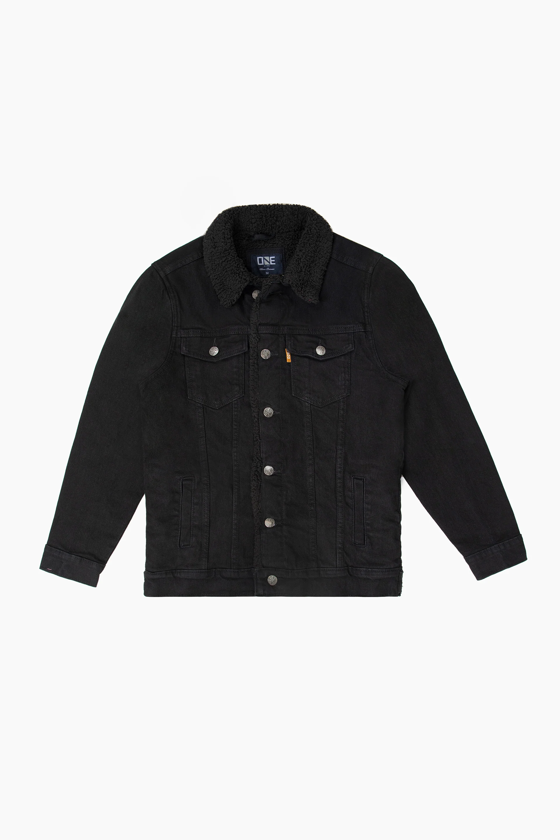 Denim Sherpa Jacket
