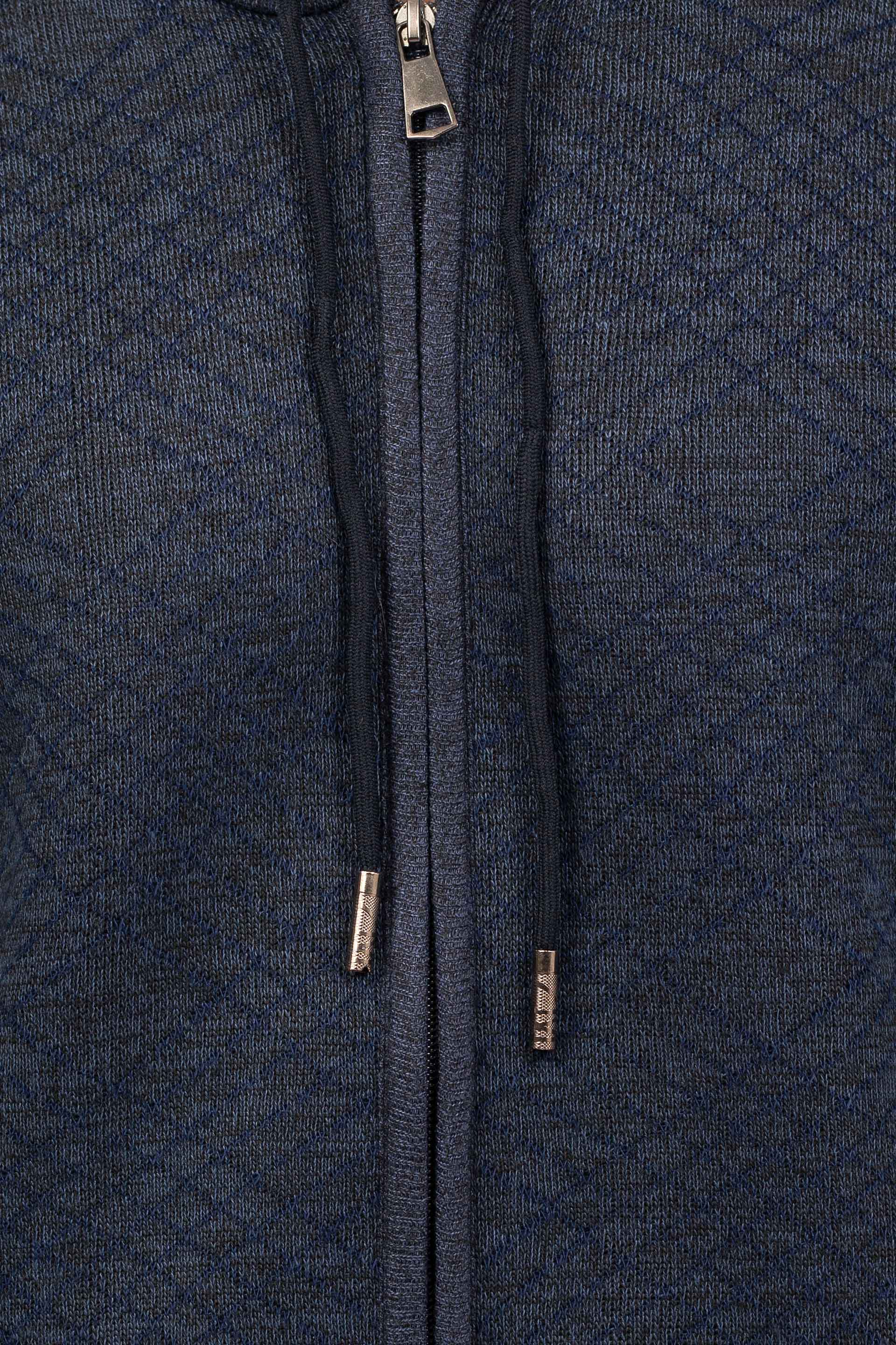 Hooded Zipper Sweater - Image 5