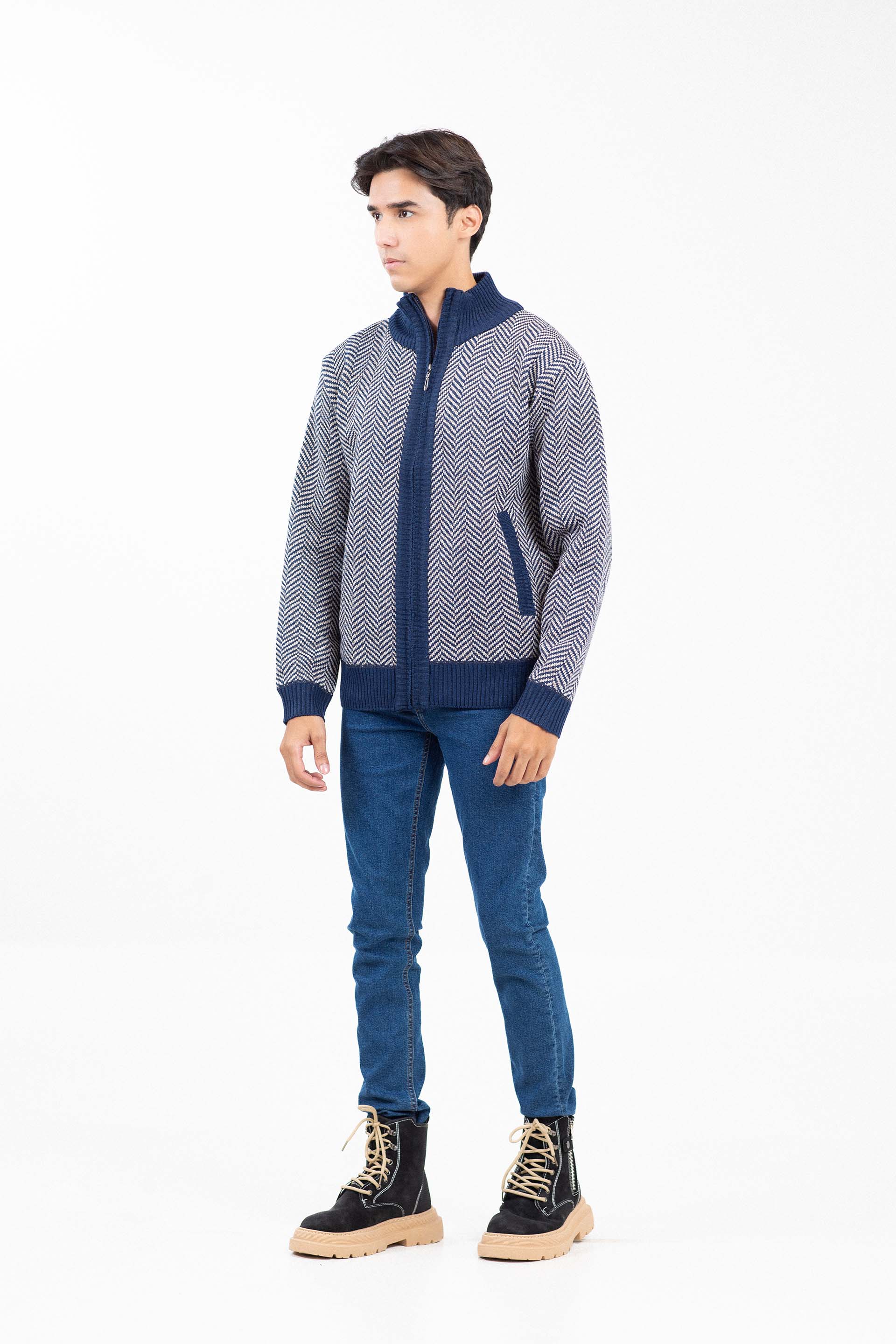 Full Zipper Sweater - Image 2