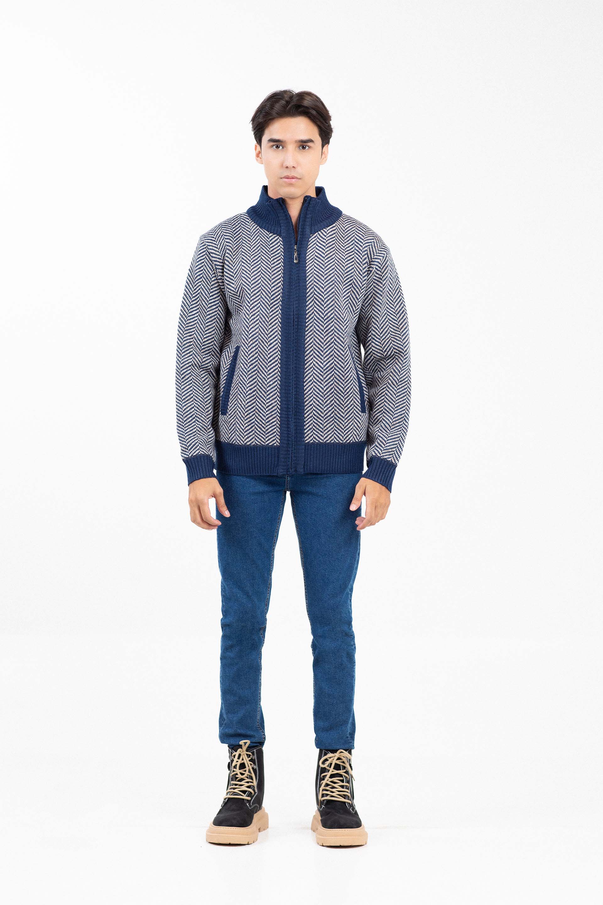 Full Zipper Sweater - Image 3