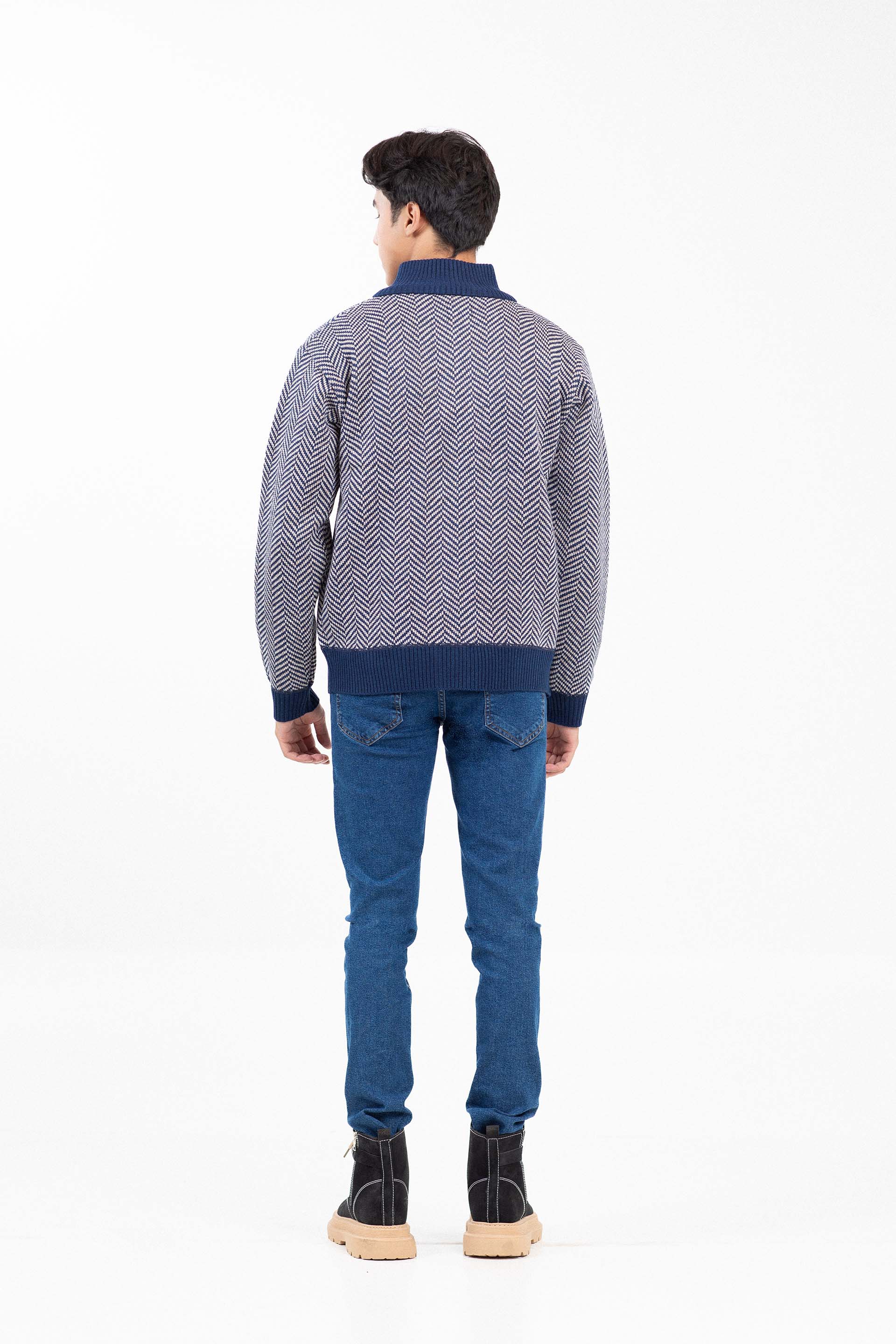 Full Zipper Sweater - Image 4