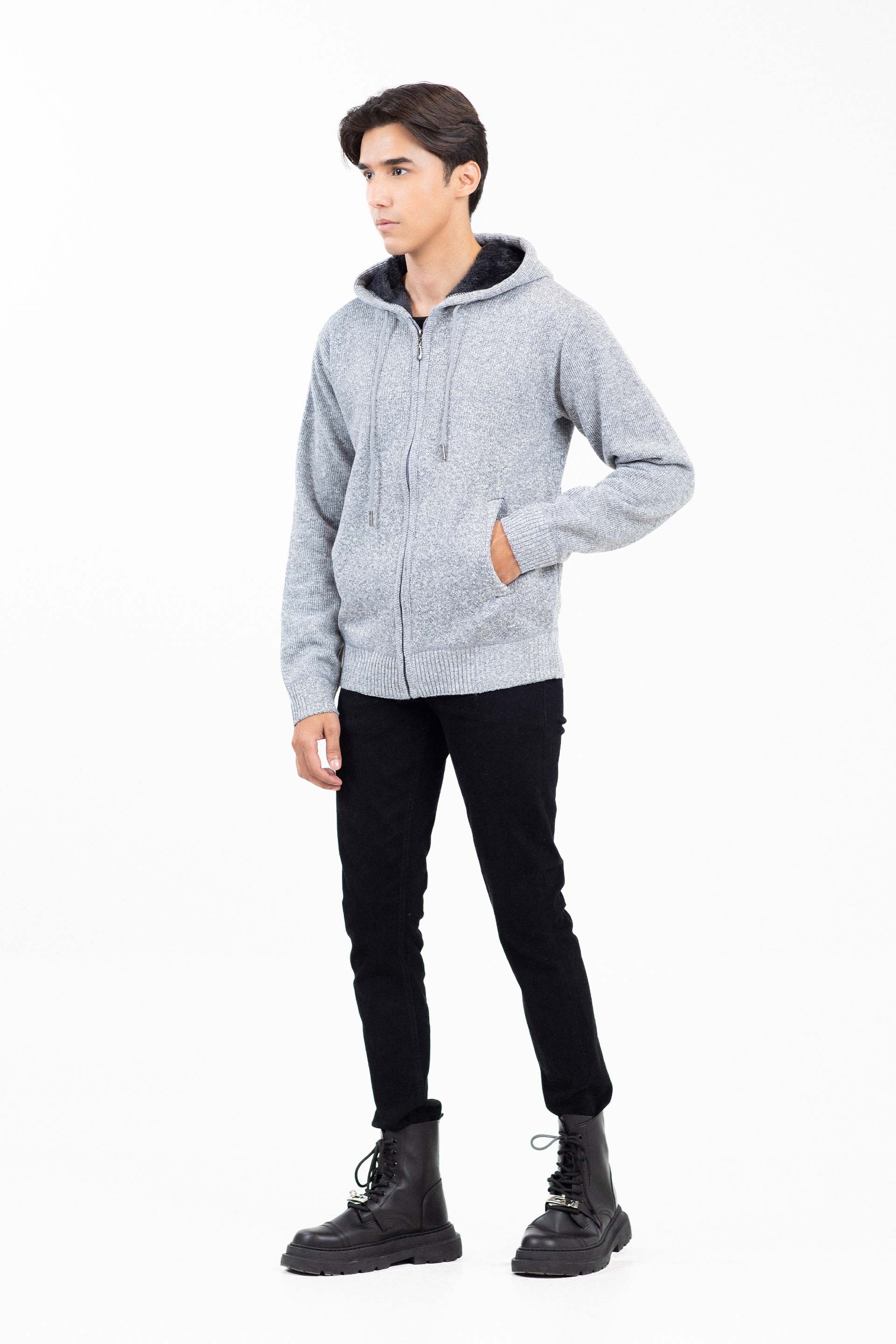 Full Zipper Sweater - Image 3