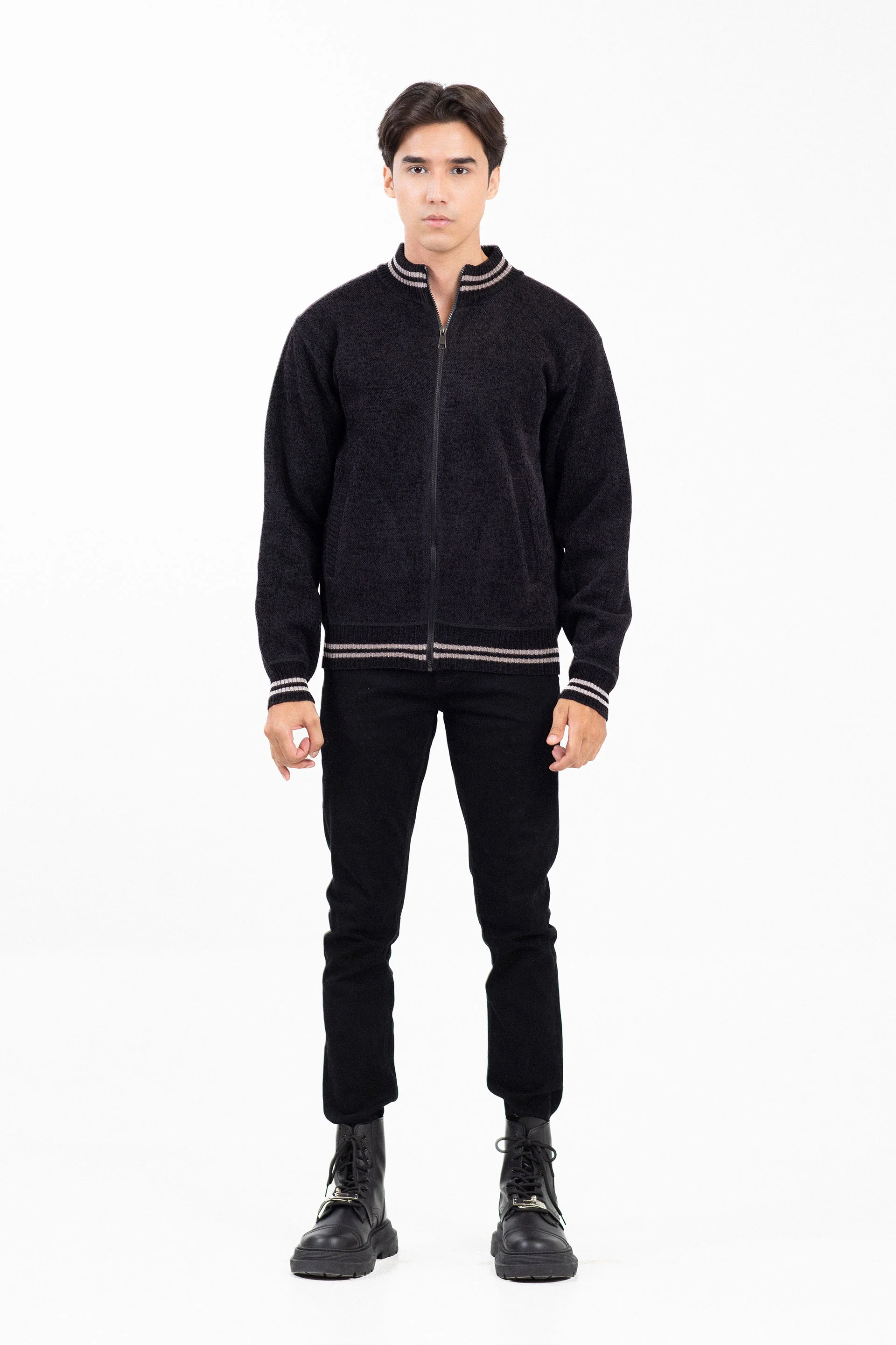 Full Zipper Sweater - Image 3