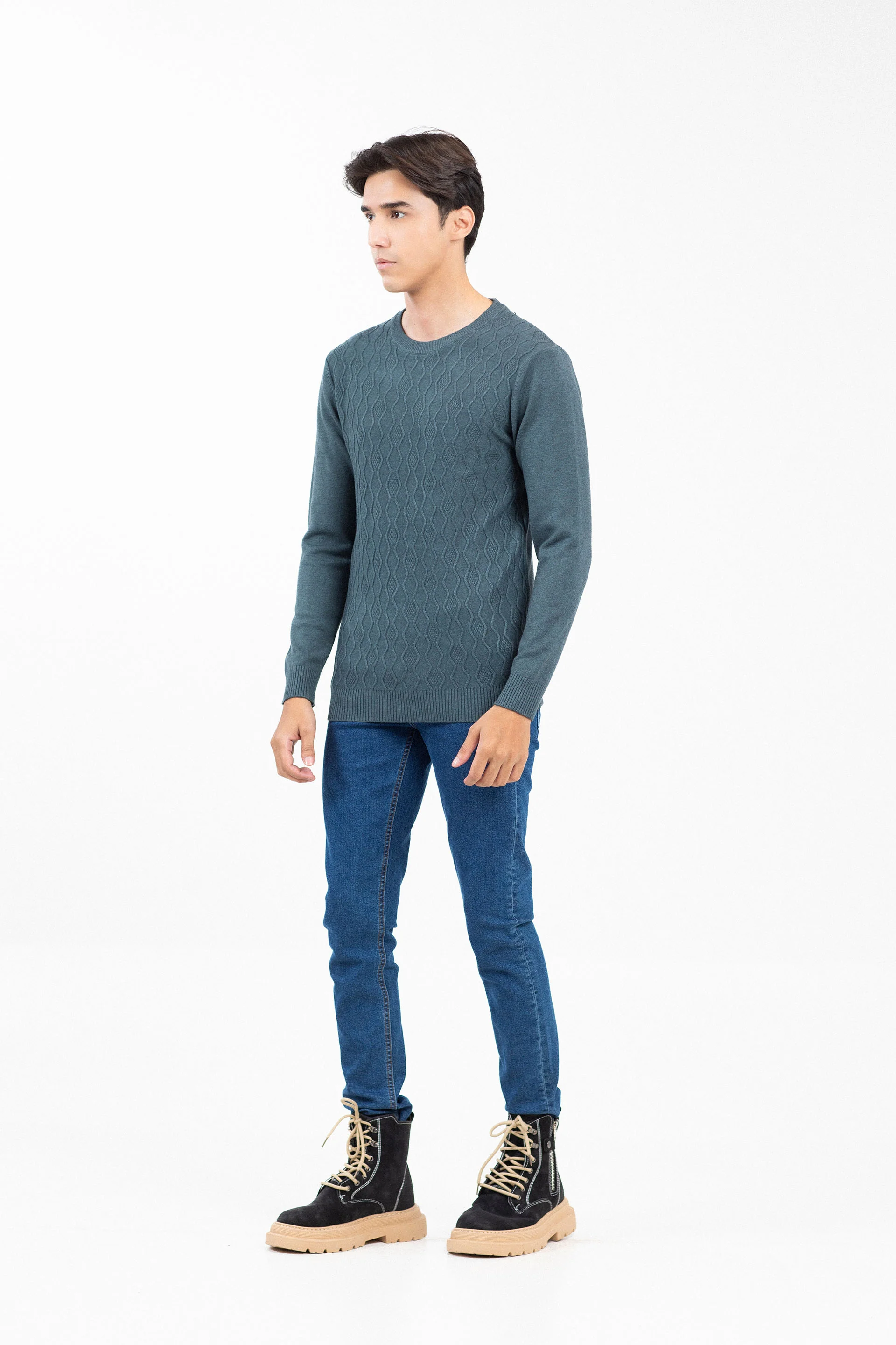 Textured Sweater - Image 3