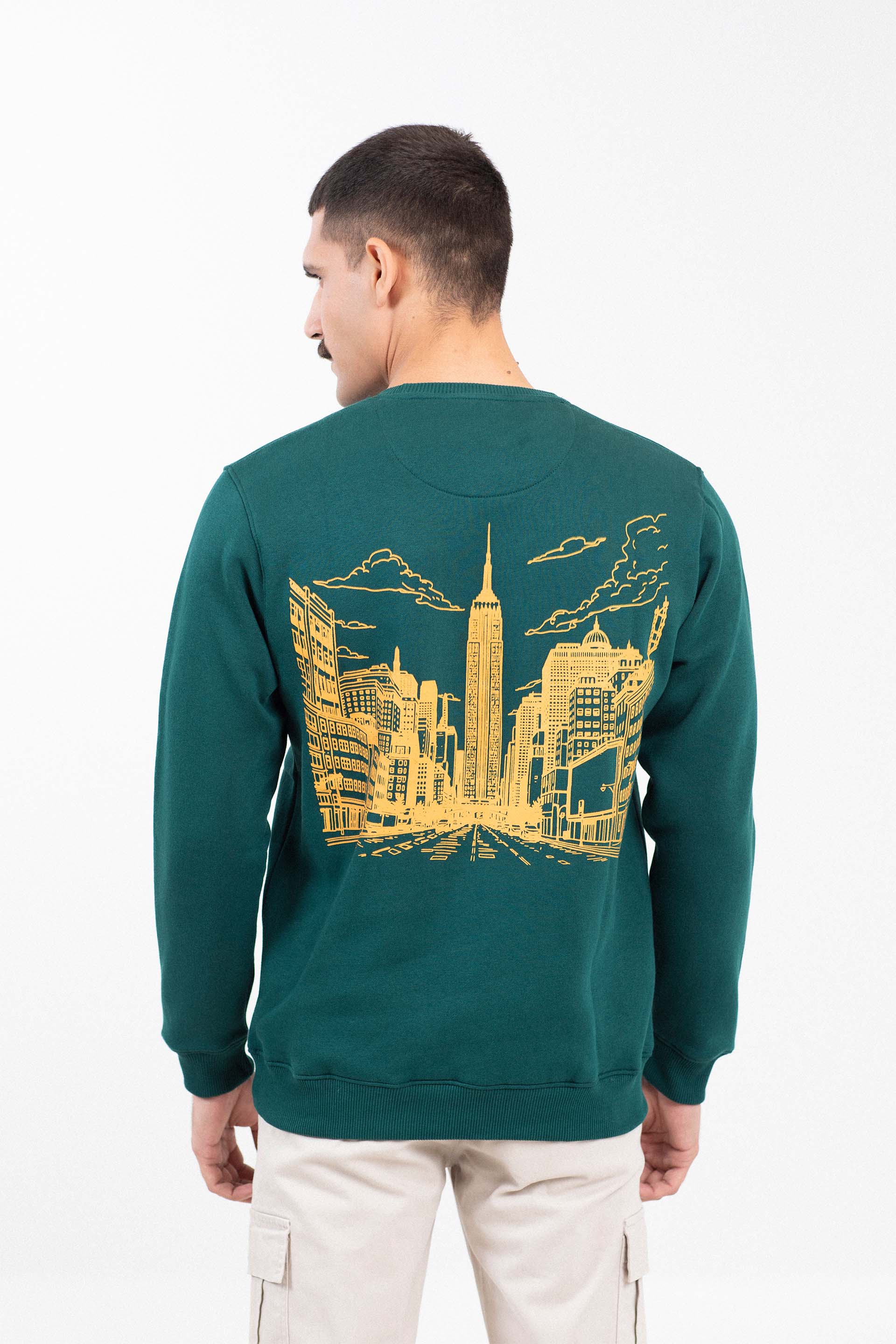 Embroidered Graphic Sweatshirt - Image 2