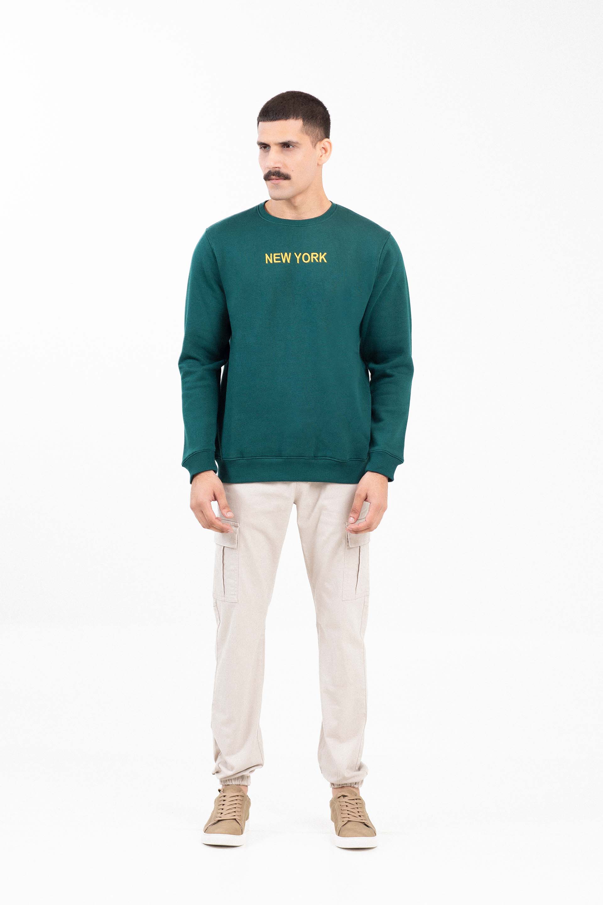 Embroidered Graphic Sweatshirt - Image 3