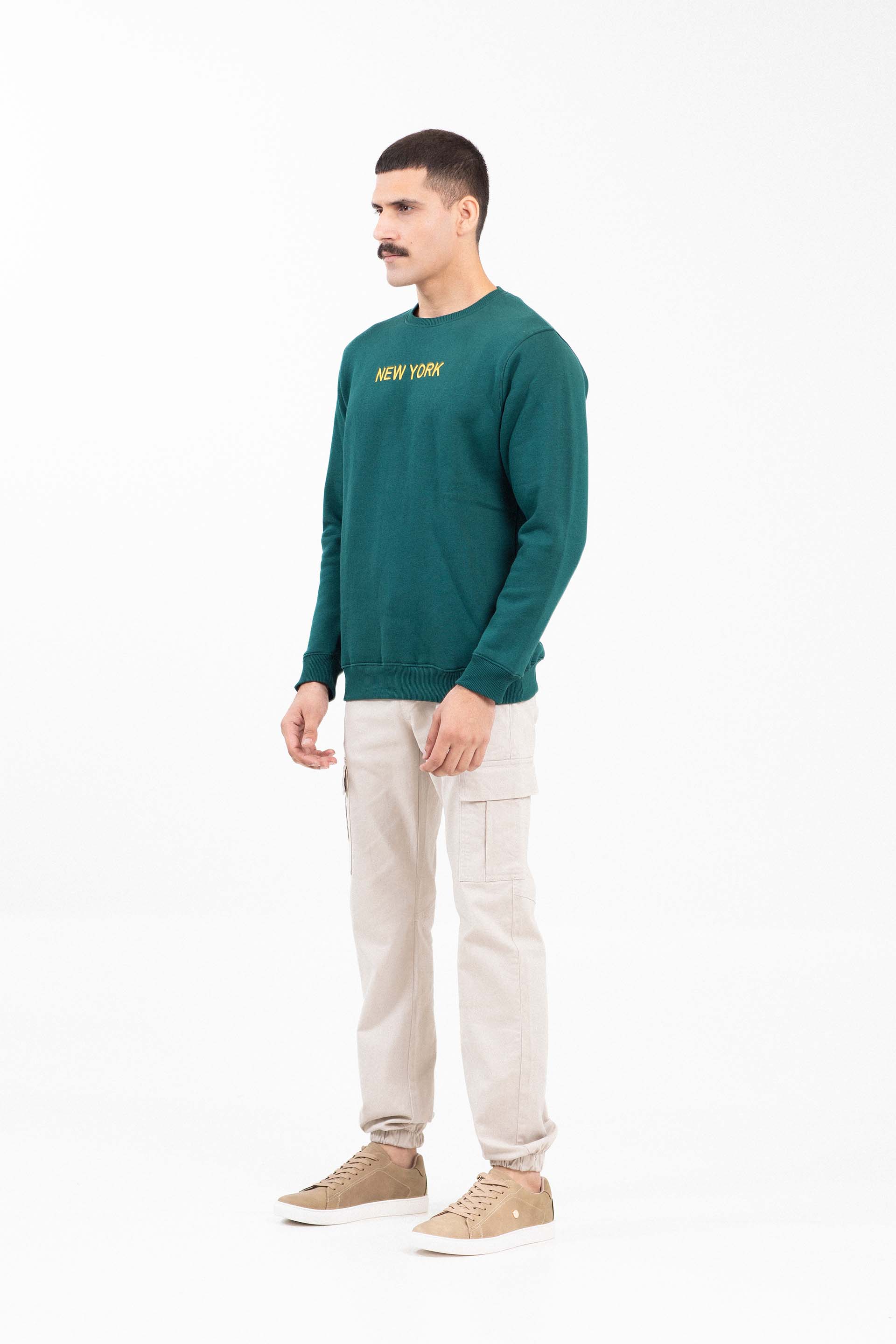 Embroidered Graphic Sweatshirt - Image 4