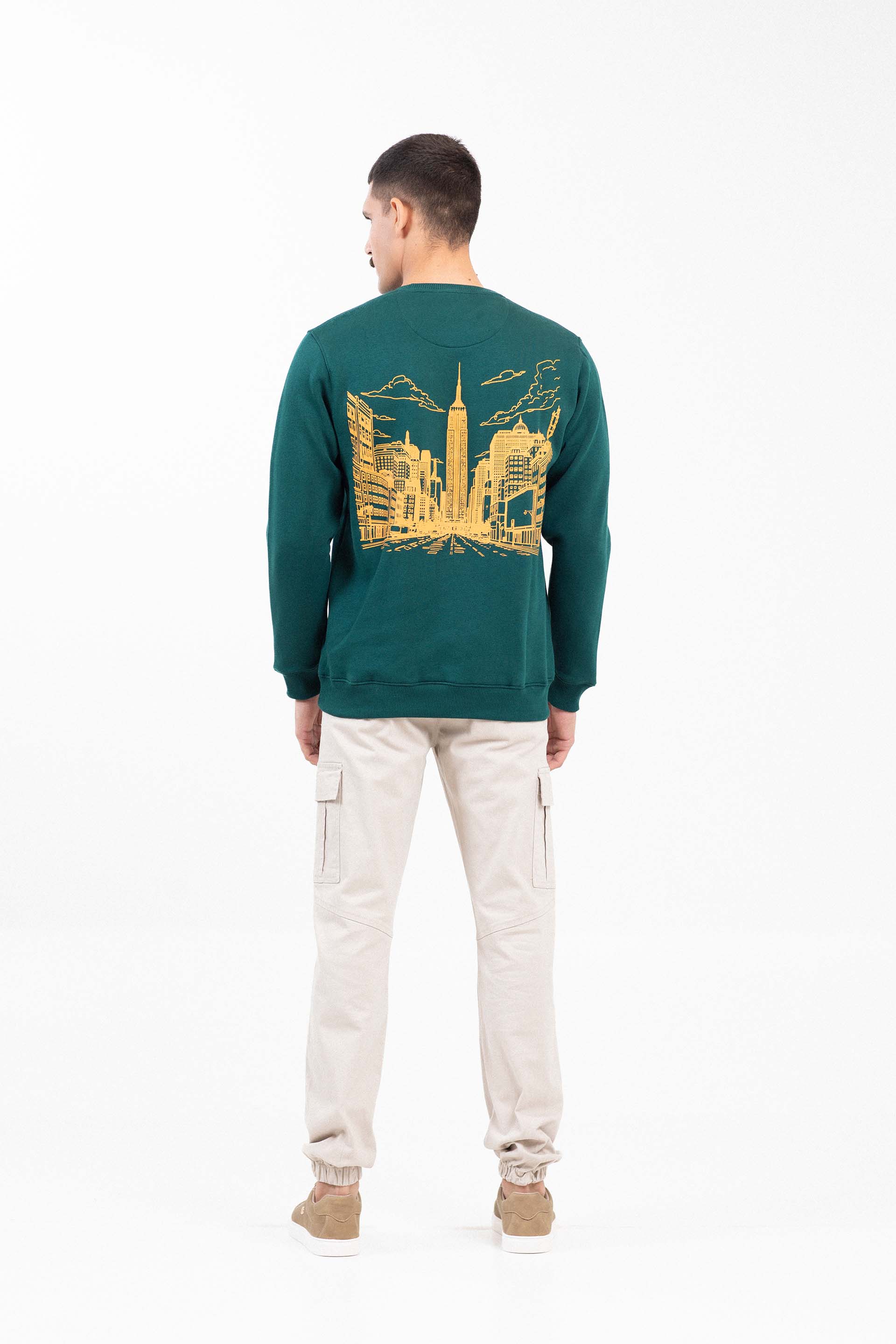 Embroidered Graphic Sweatshirt - Image 5