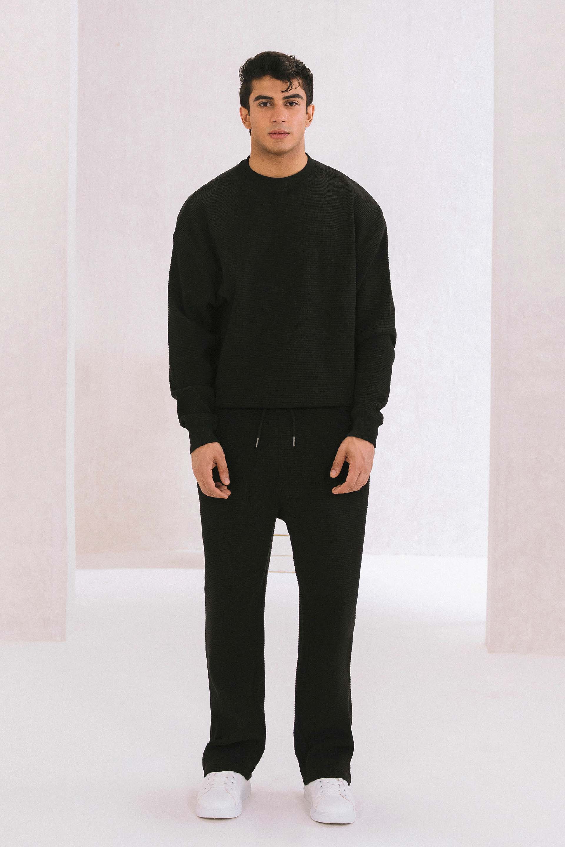 Thermal Waffle Sweatshirt - Image 2