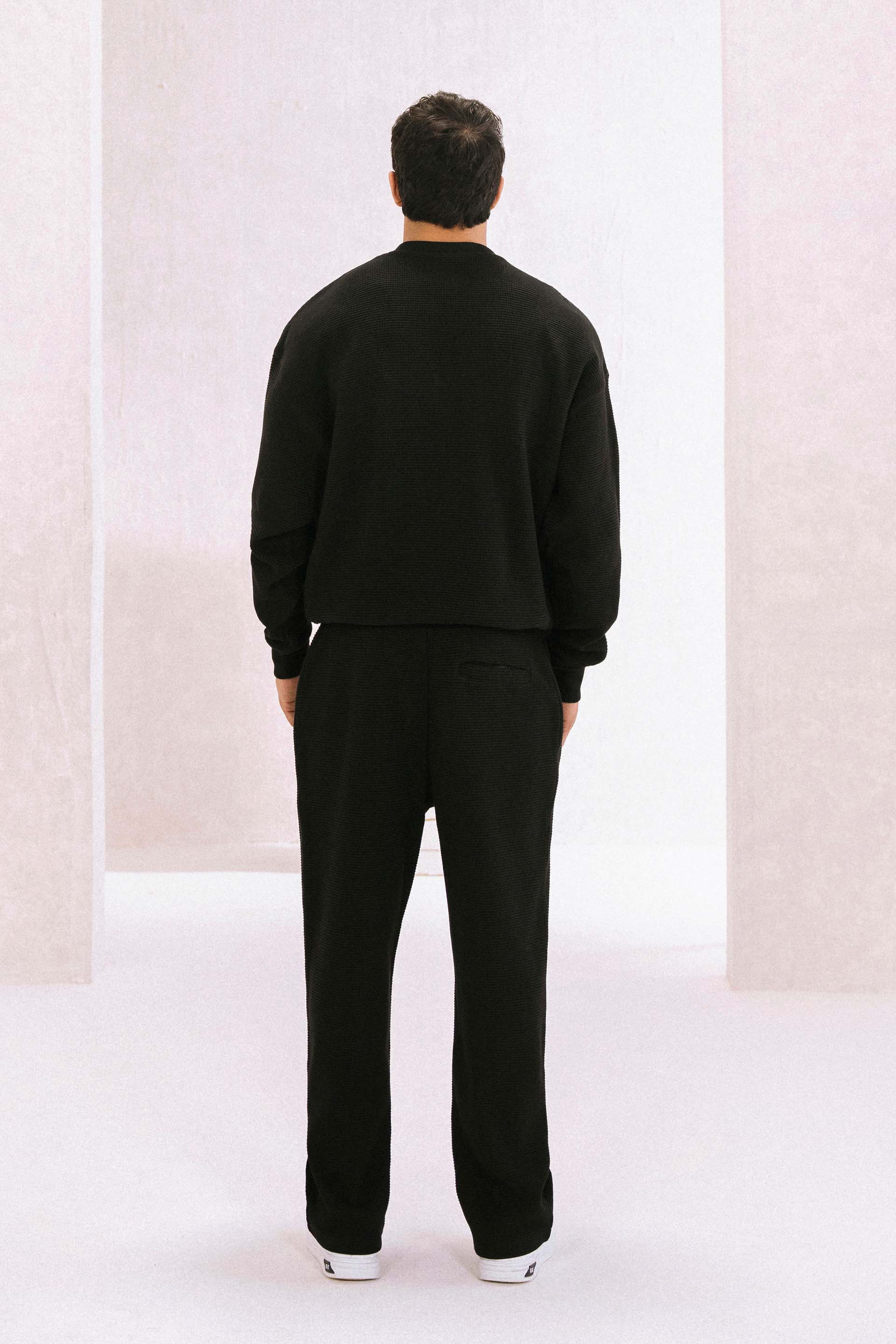 Thermal Waffle Sweatshirt - Image 4
