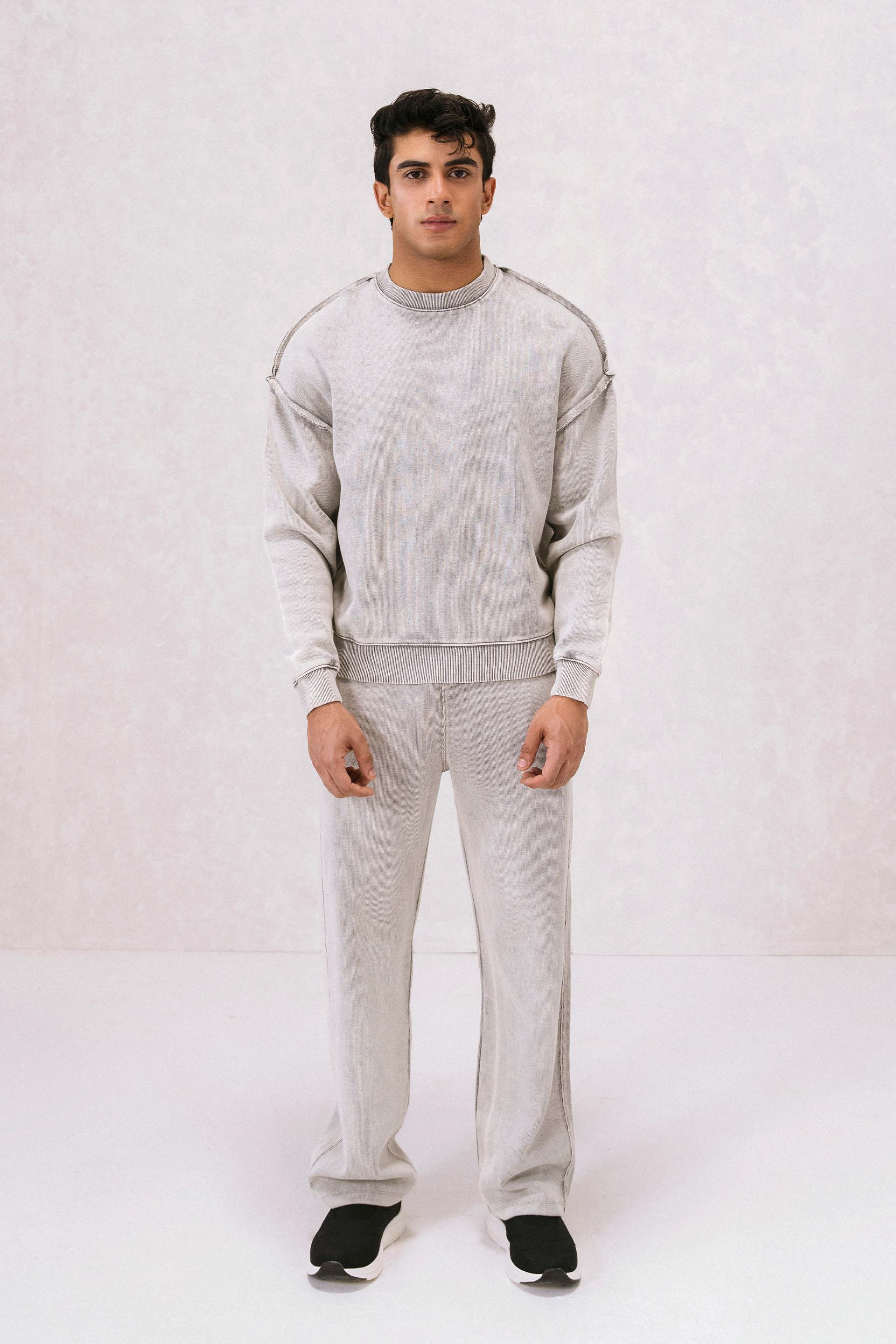 Raw Seam Sweatshirt - Image 3