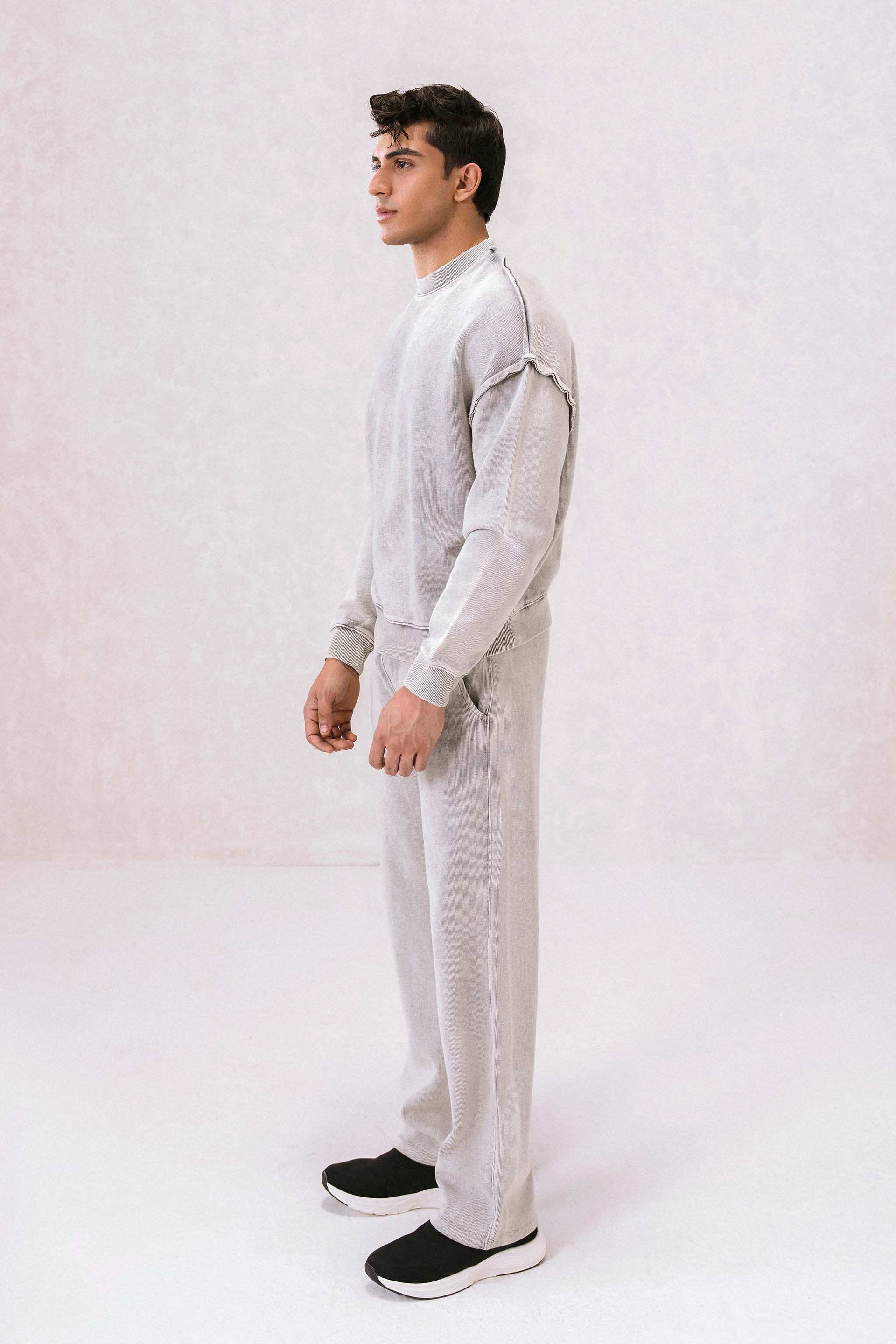 Raw Seam Sweatshirt - Image 4