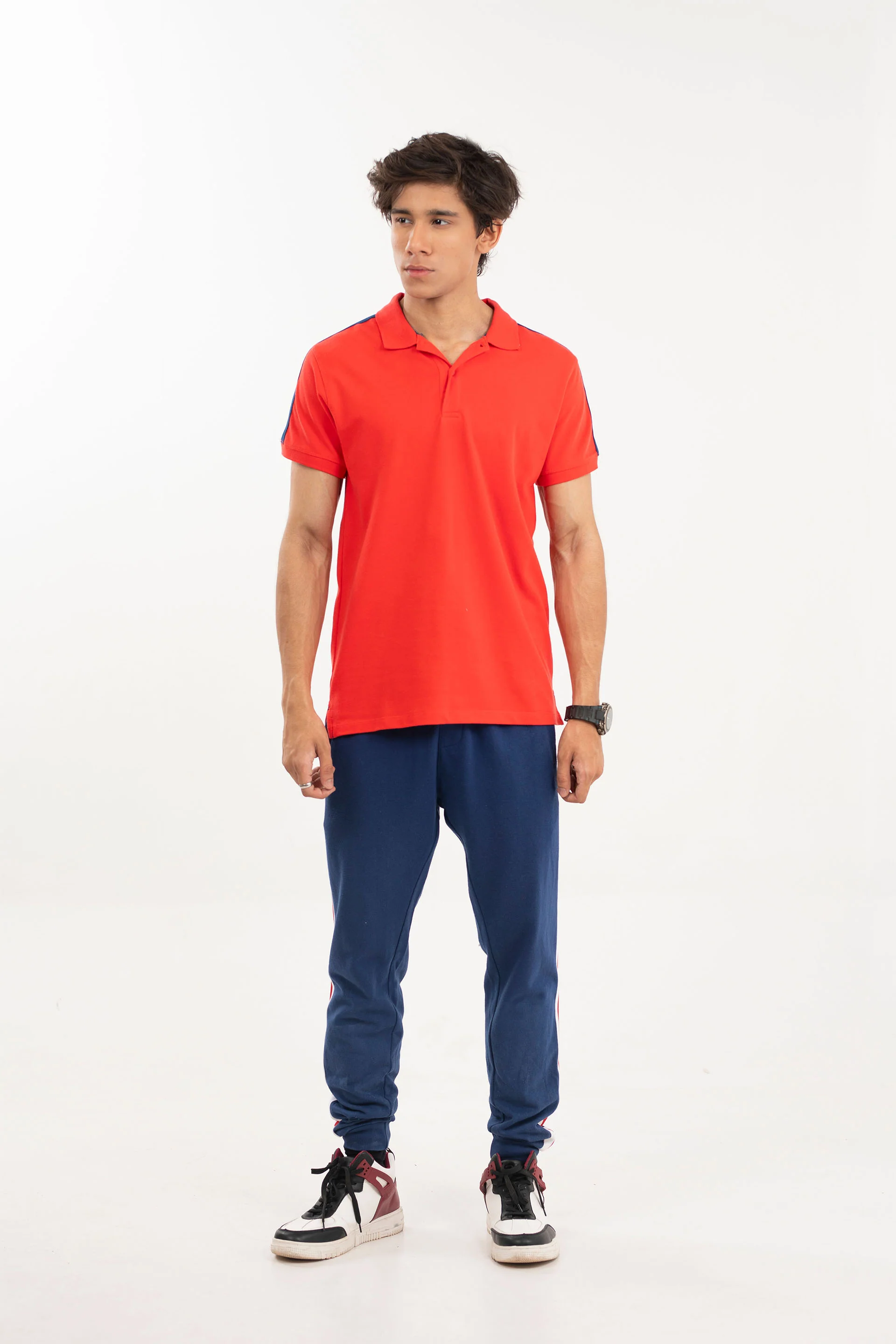 Tape Polo Red - Image 2