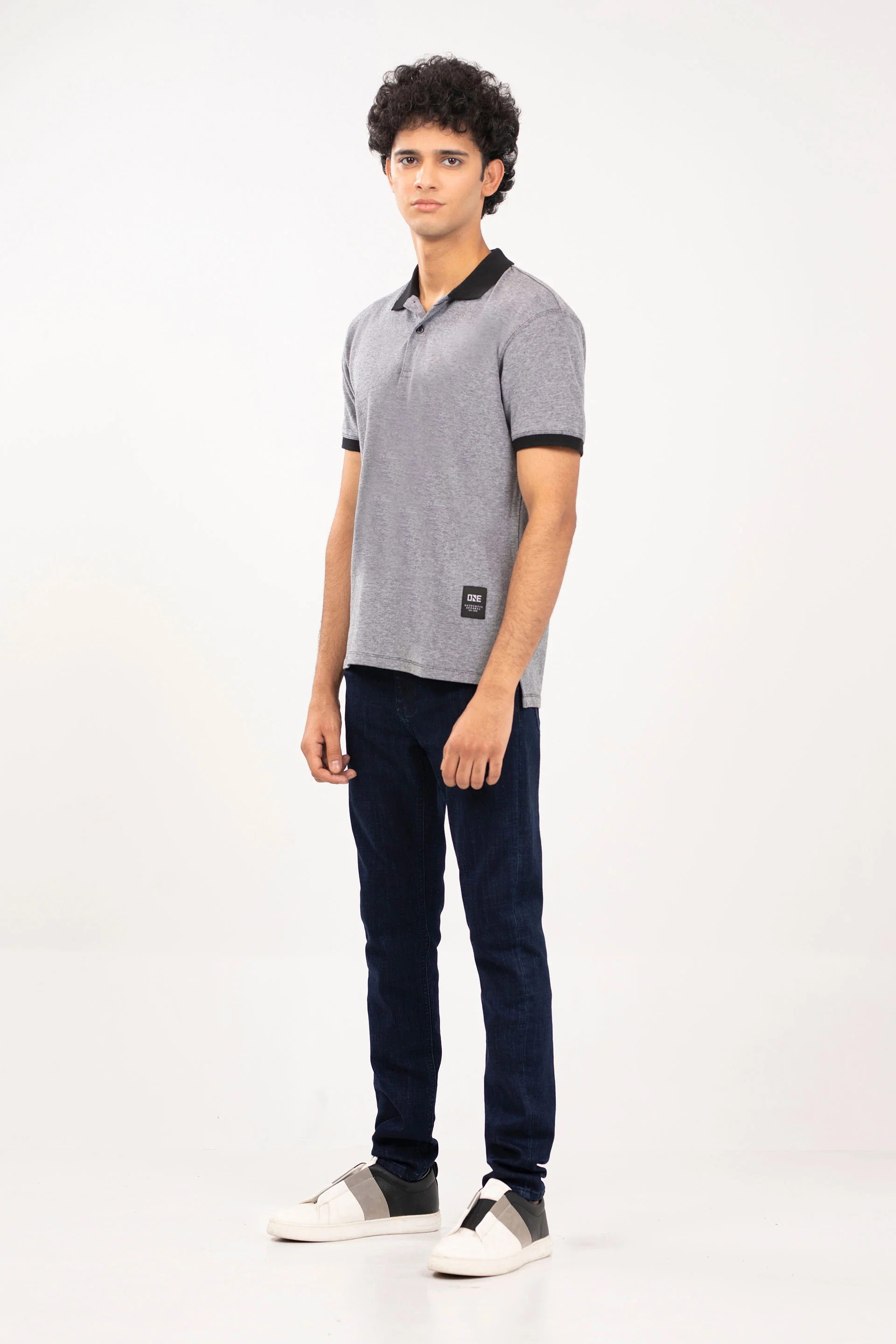 Textured Comfort Polo - Image 3