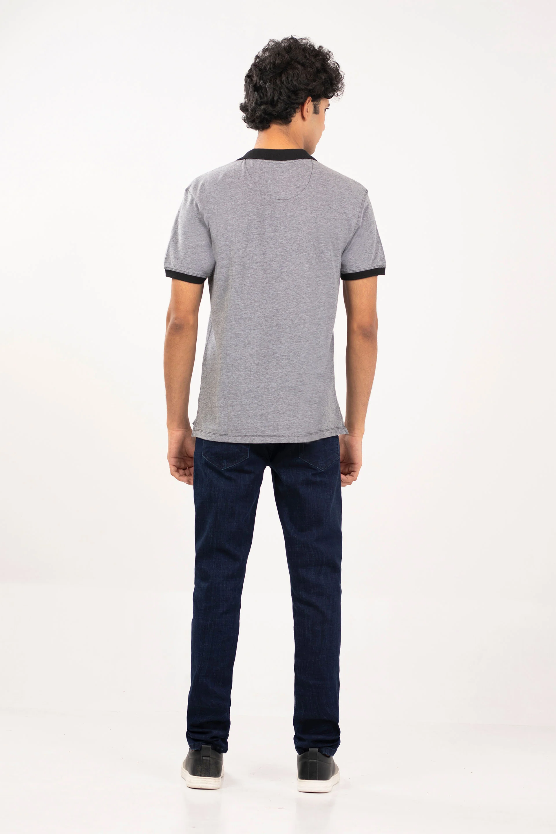 Textured Comfort Polo - Image 4