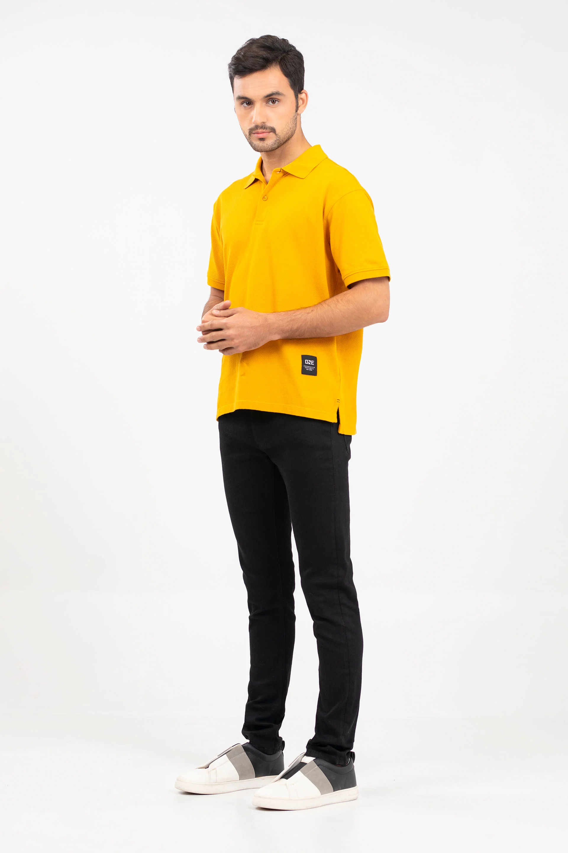 Textured Comfort Polo - Image 3