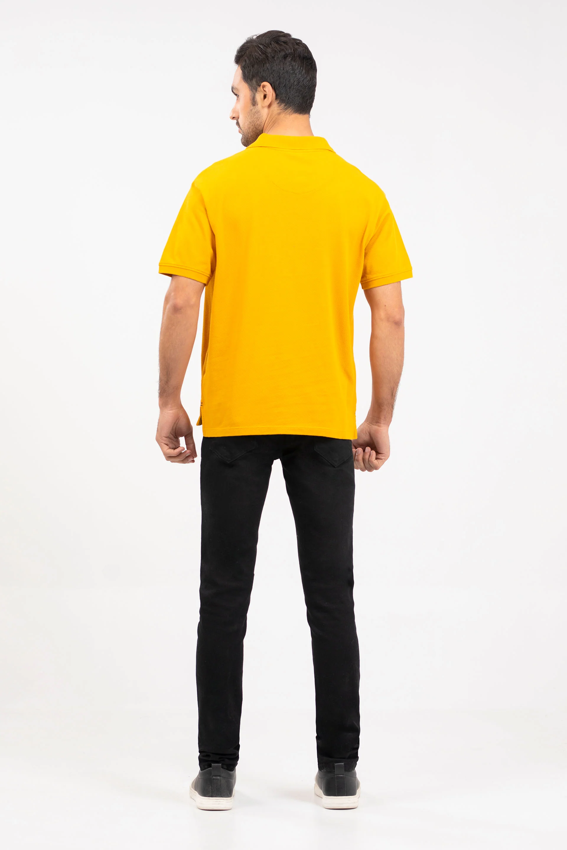Textured Comfort Polo - Image 4