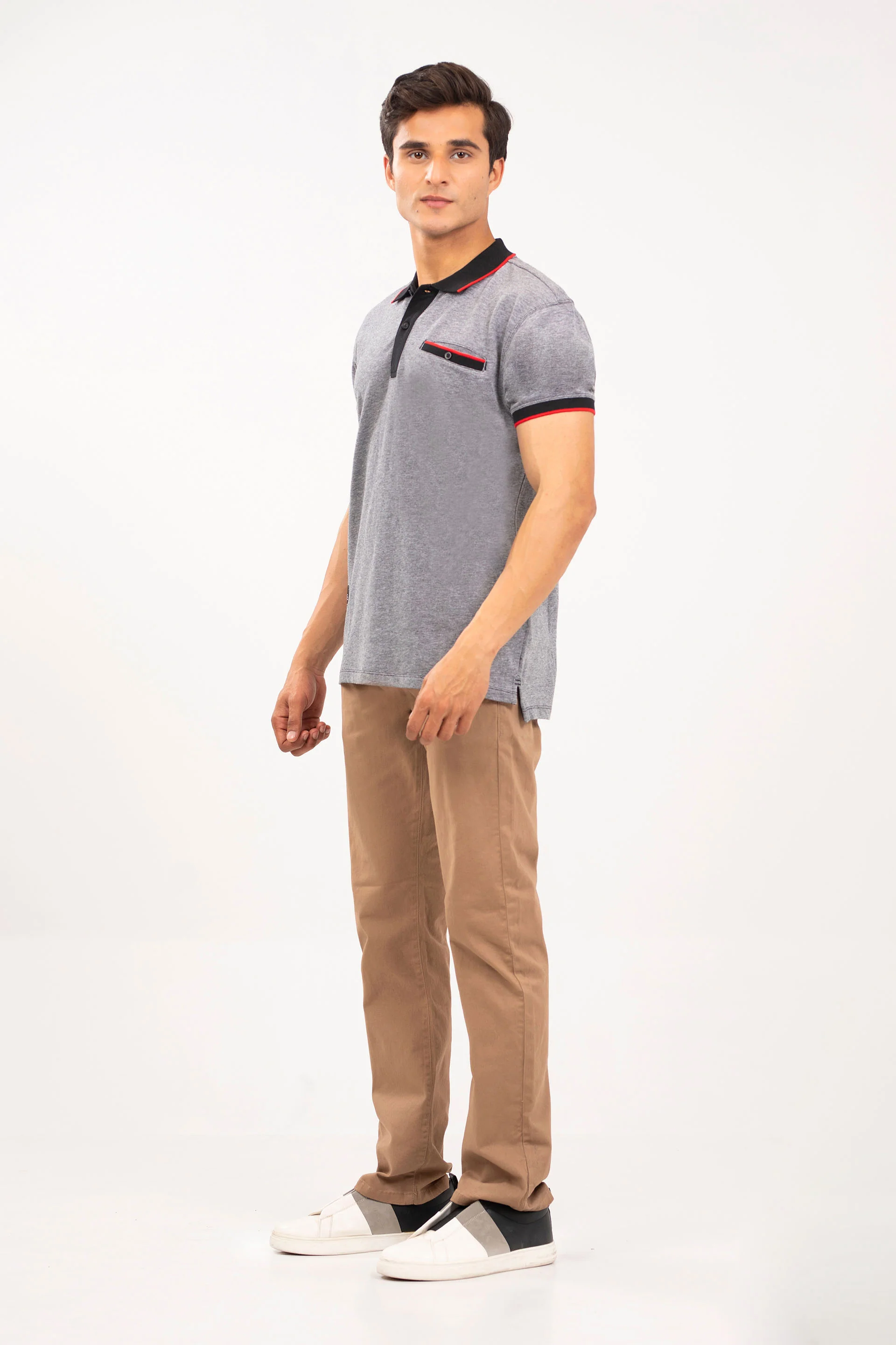 Comfort Textured Polo - Image 3