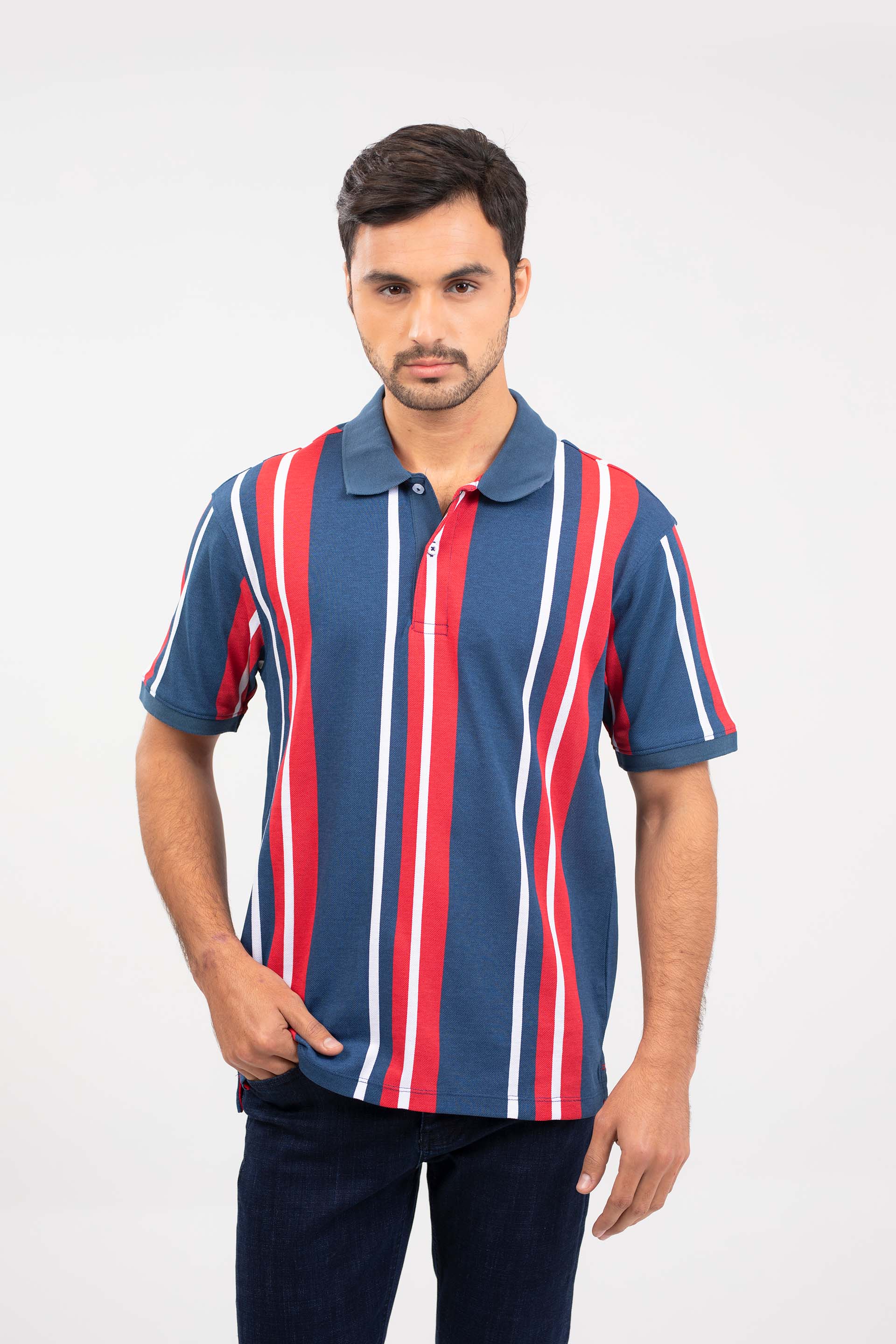 Comfort Stripe Polo - Image 3