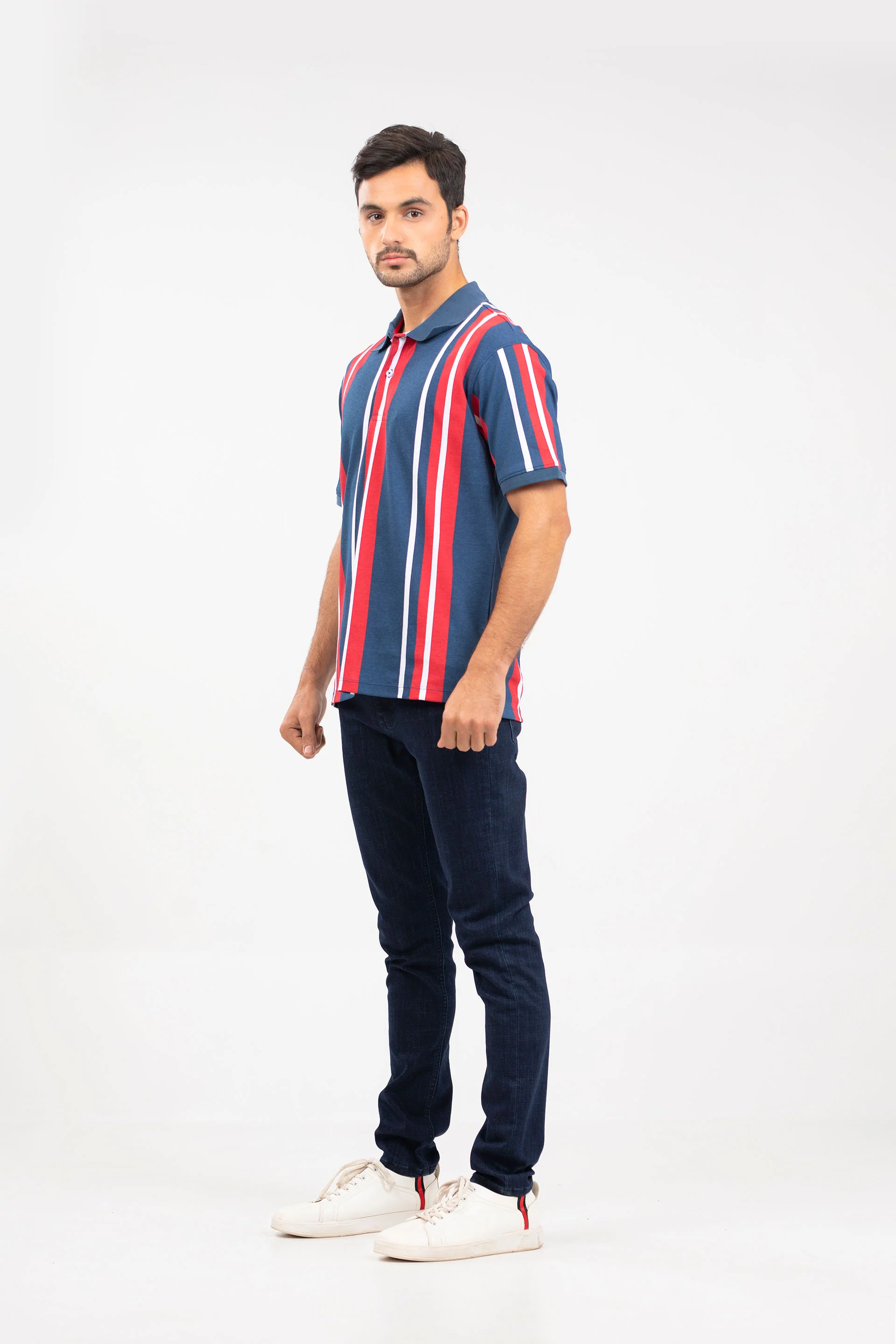 Comfort Stripe Polo - Image 4