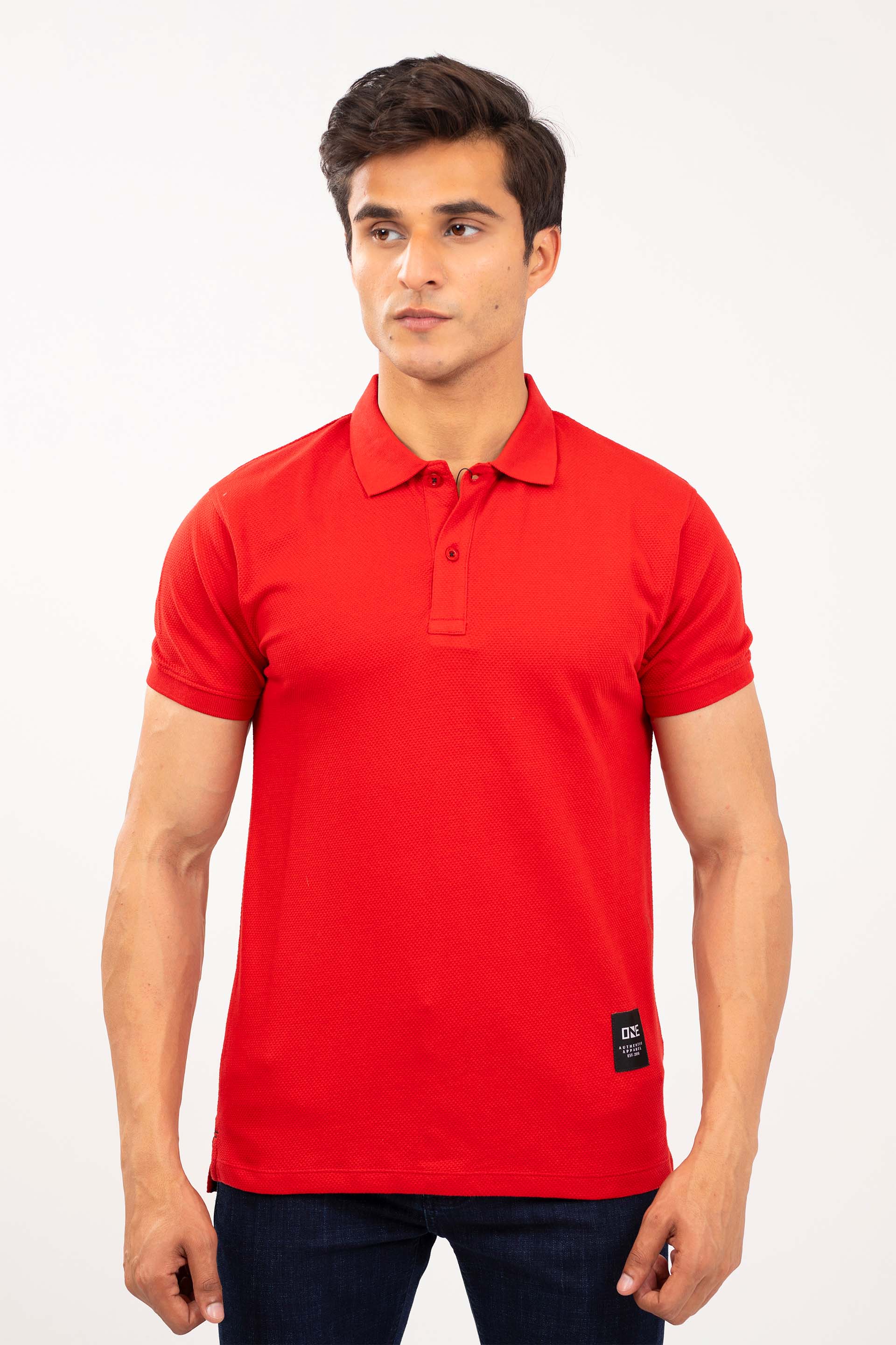Textured Polo - Image 2