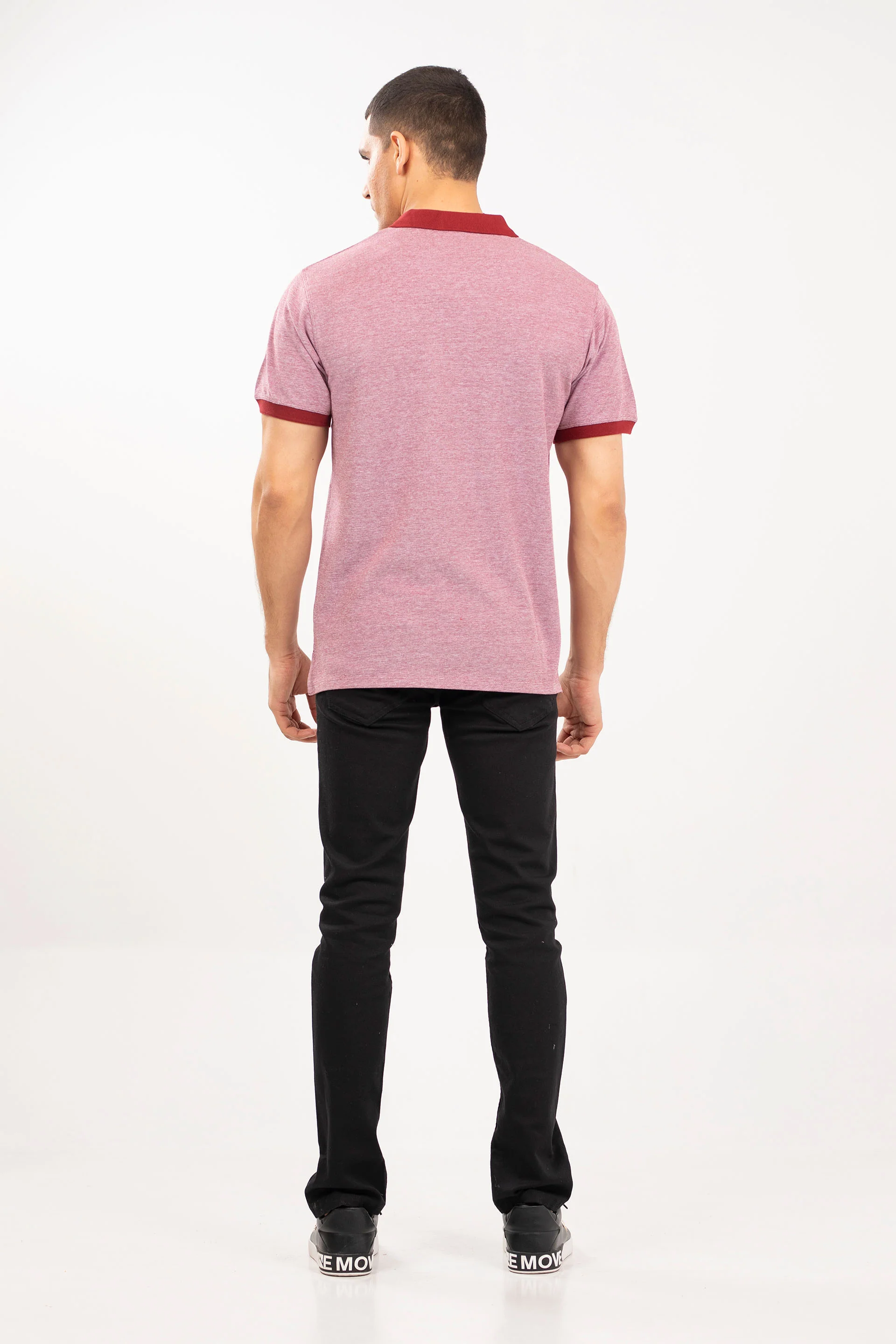 Textured Comfort Polo - Image 3
