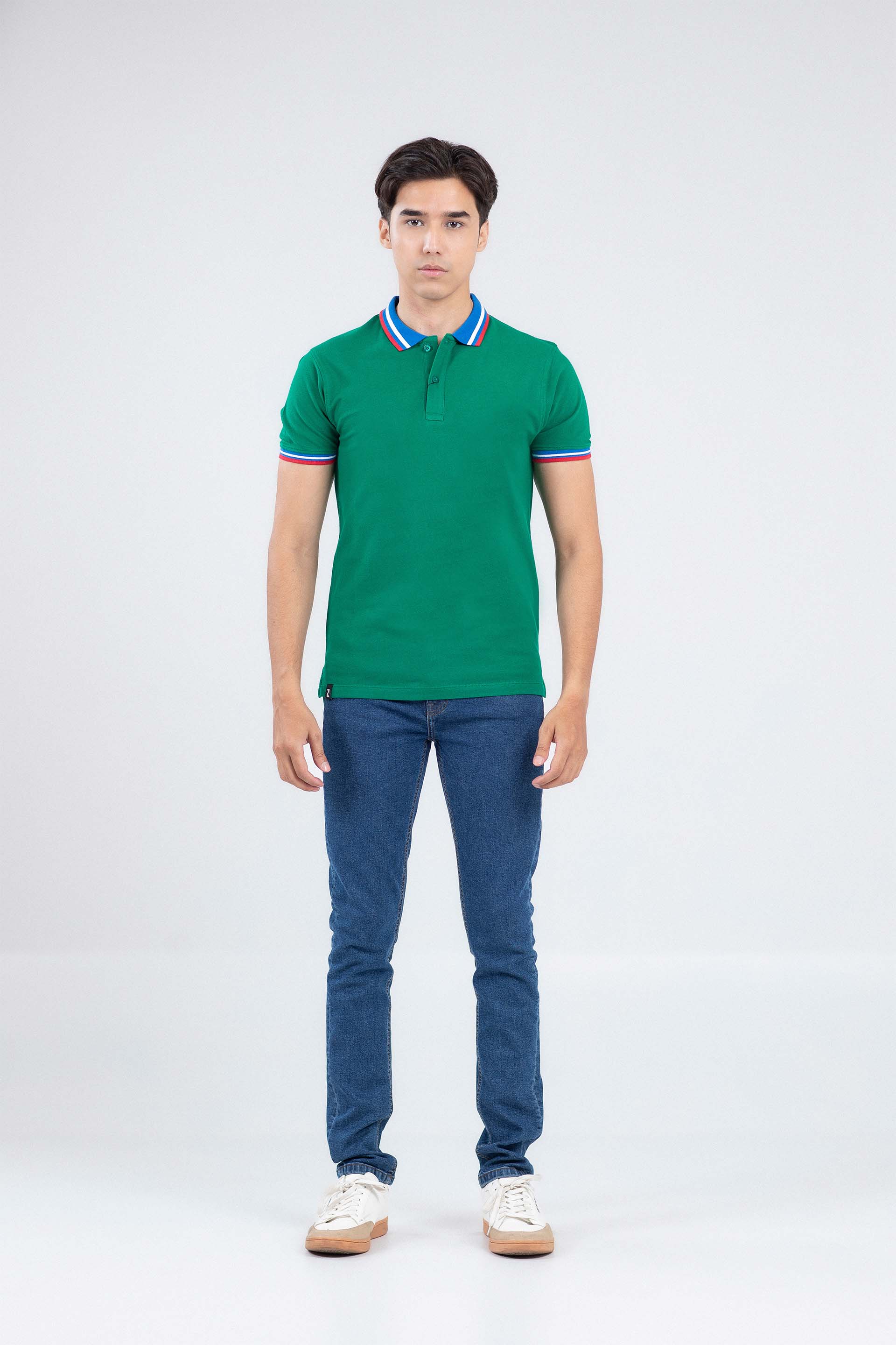 Contrasting Tipping Polo - Image 2