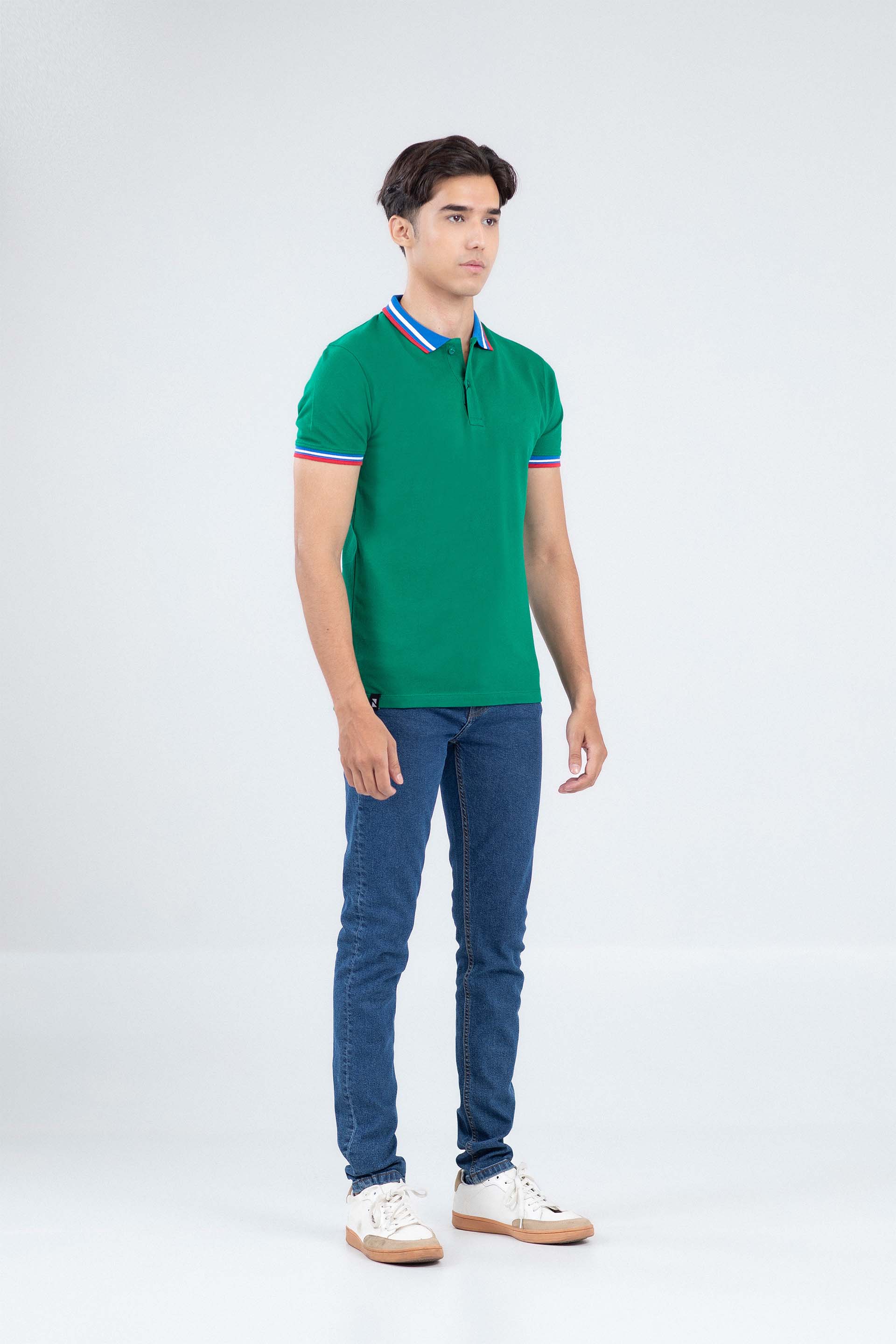 Contrasting Tipping Polo - Image 3