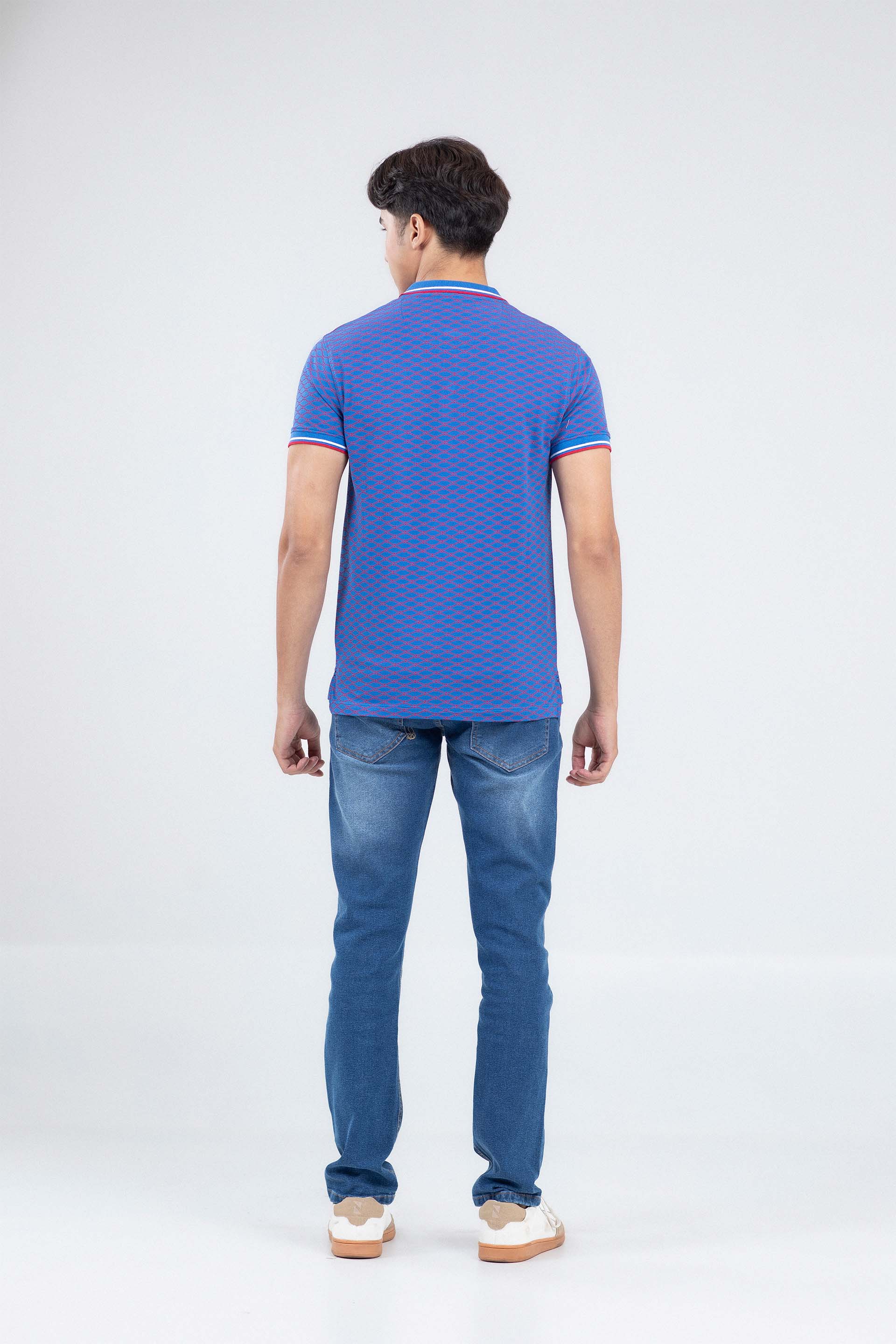 Printed Tipping Polo - Image 3