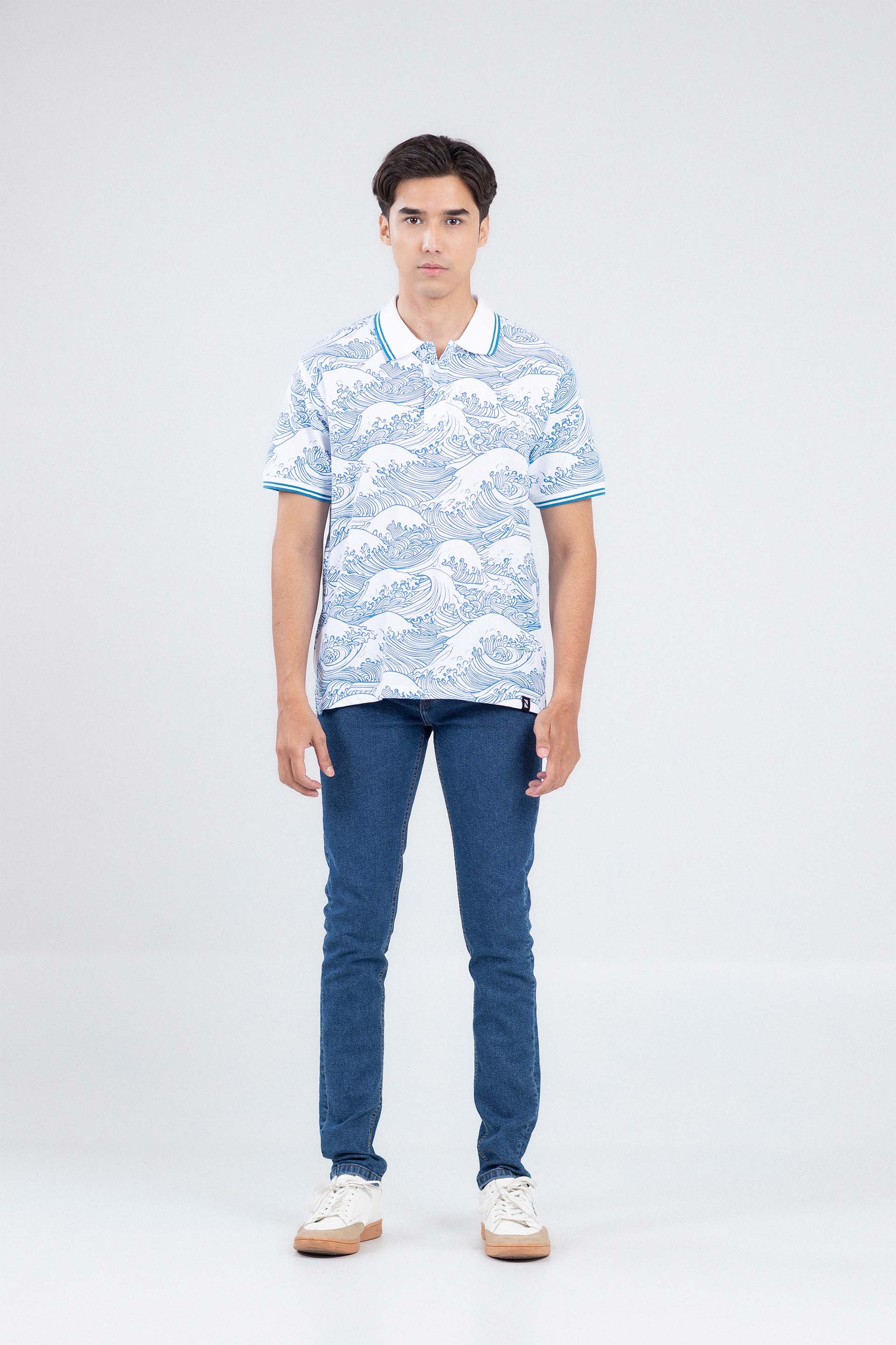 Comfort Printed Polo - Image 2