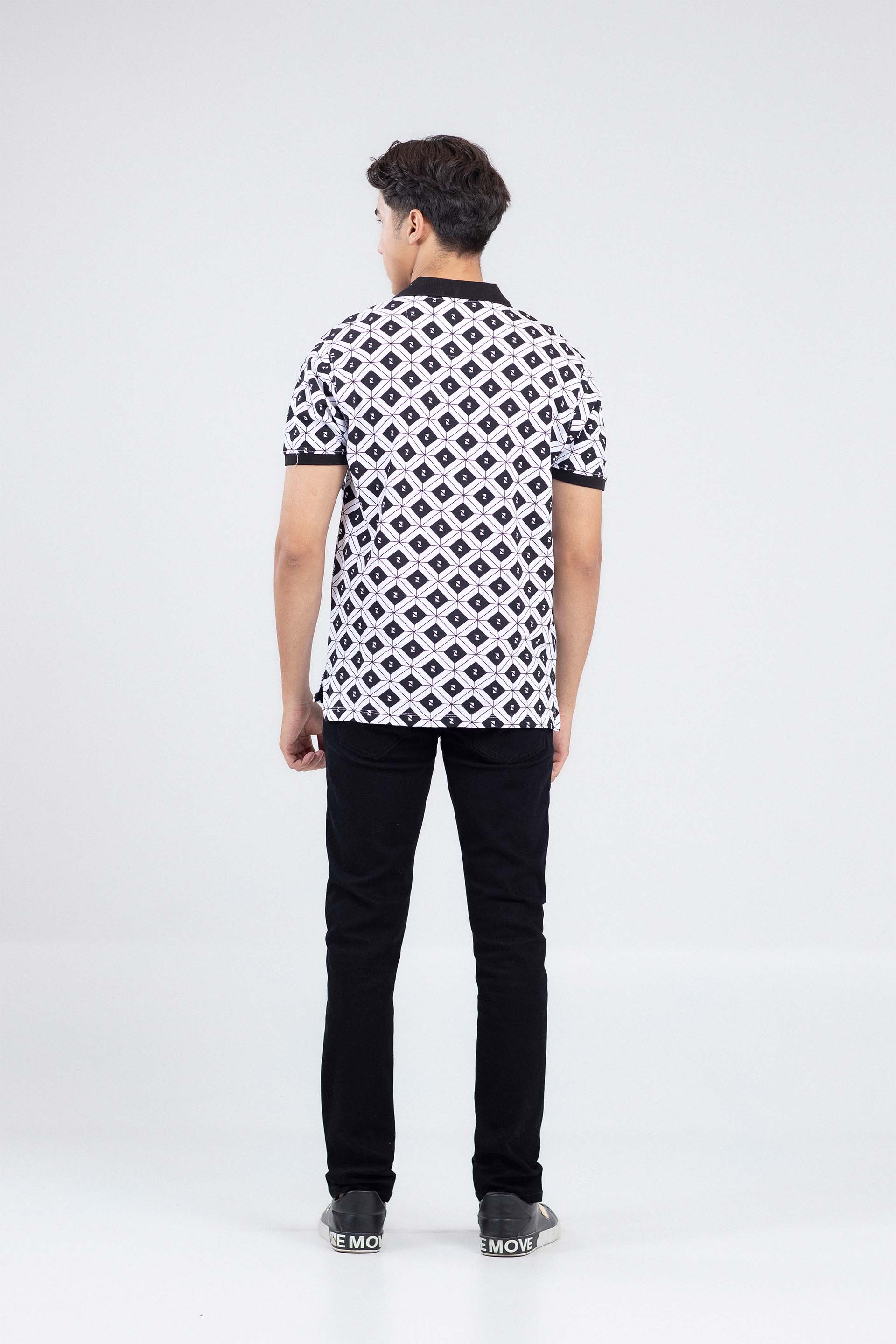 Comfort Printed Polo - Image 3