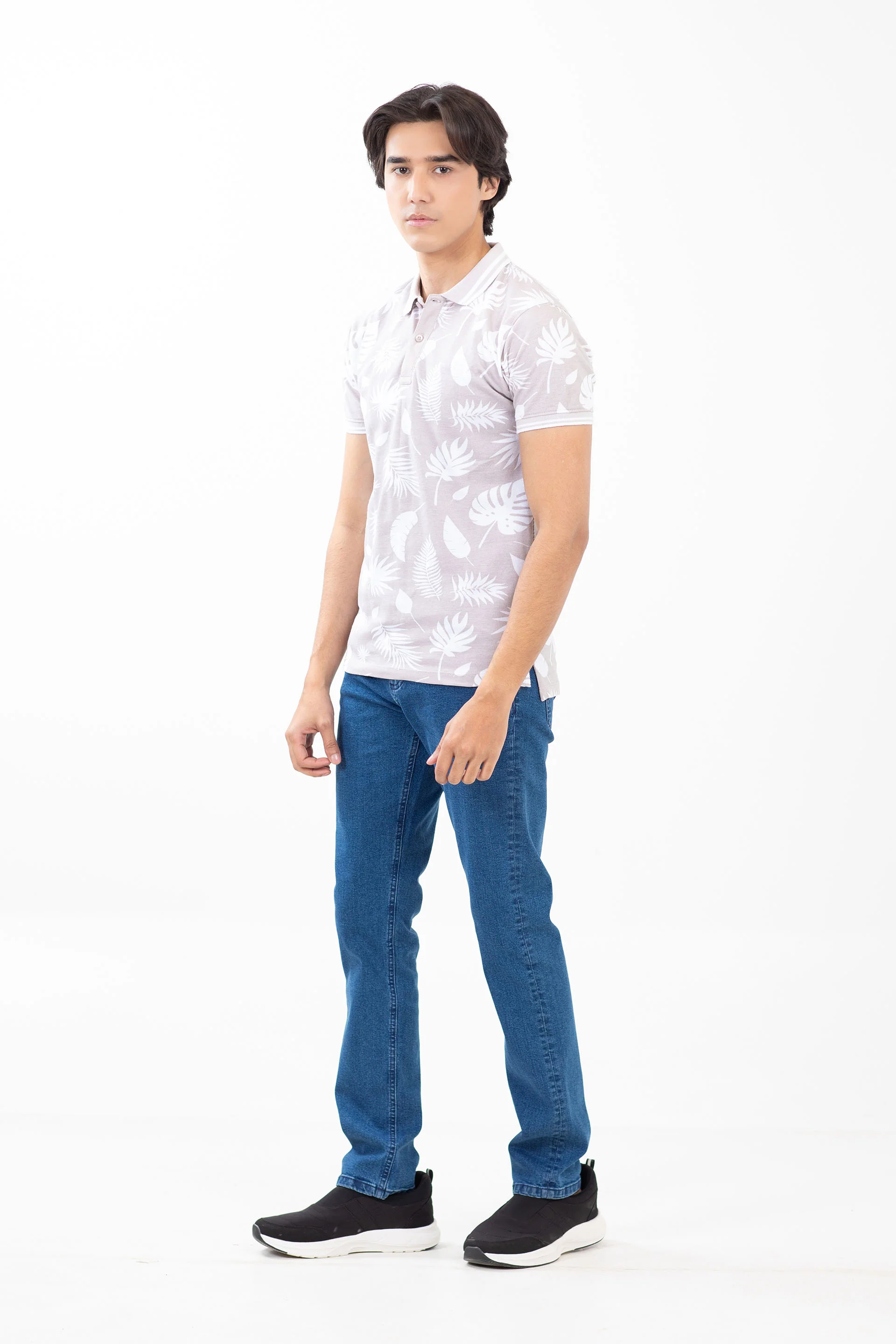 Regular Printed Polo - Image 2