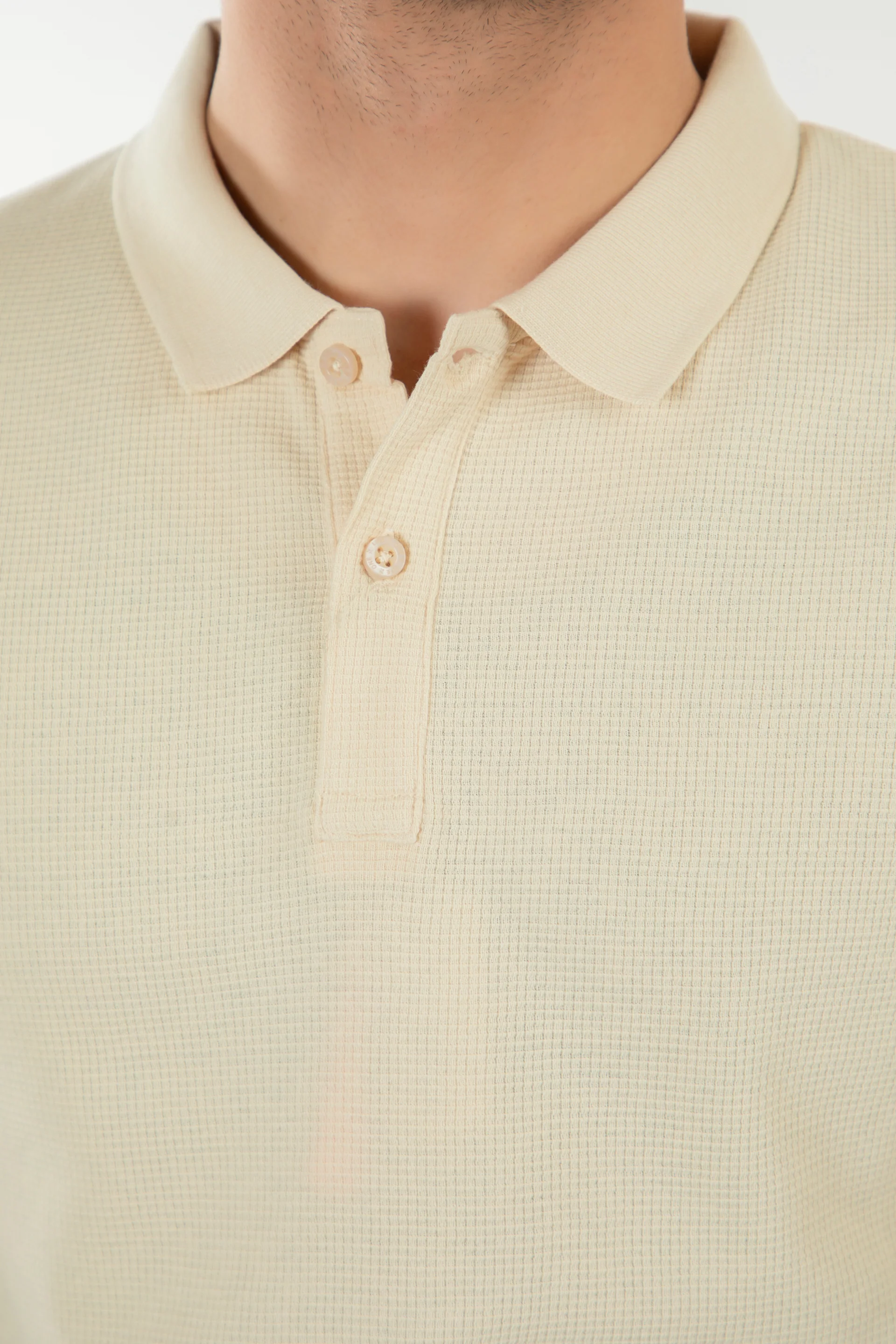 Waffle Regular Polo - Image 3