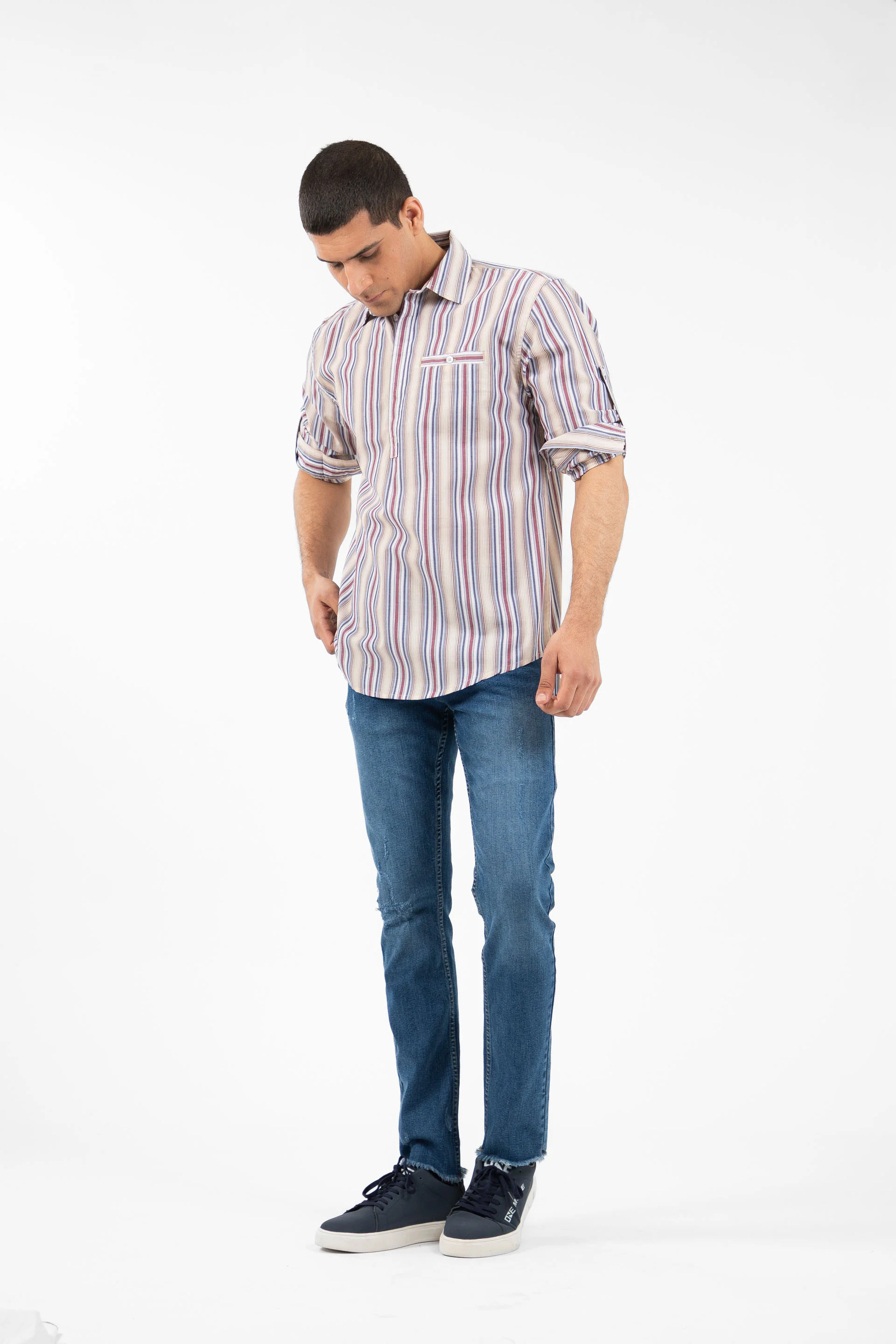 Comfort Tunic Shirt Brown - Image 2