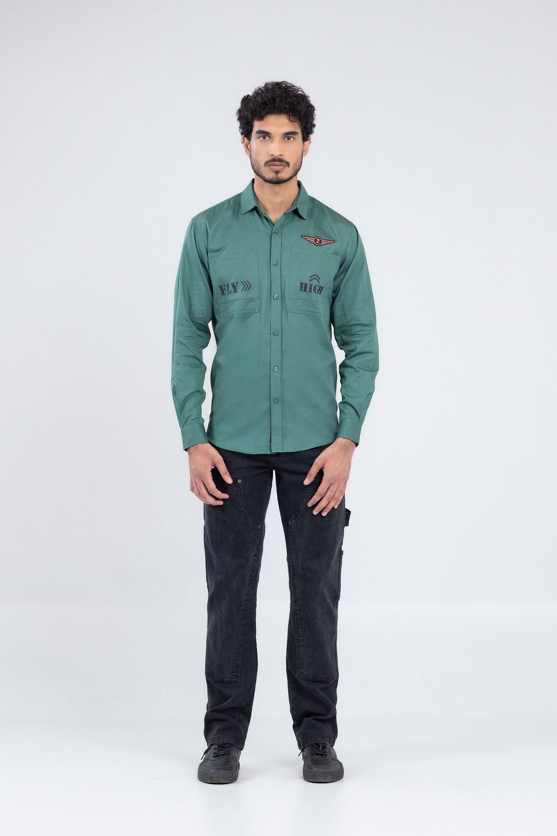 Pocketed Comfort Shirt - Image 2