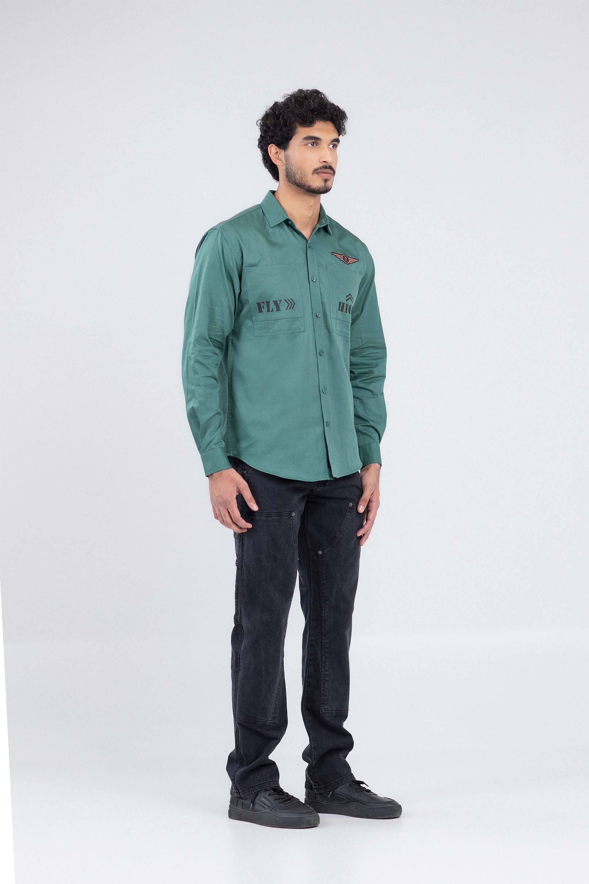 Pocketed Comfort Shirt - Image 4