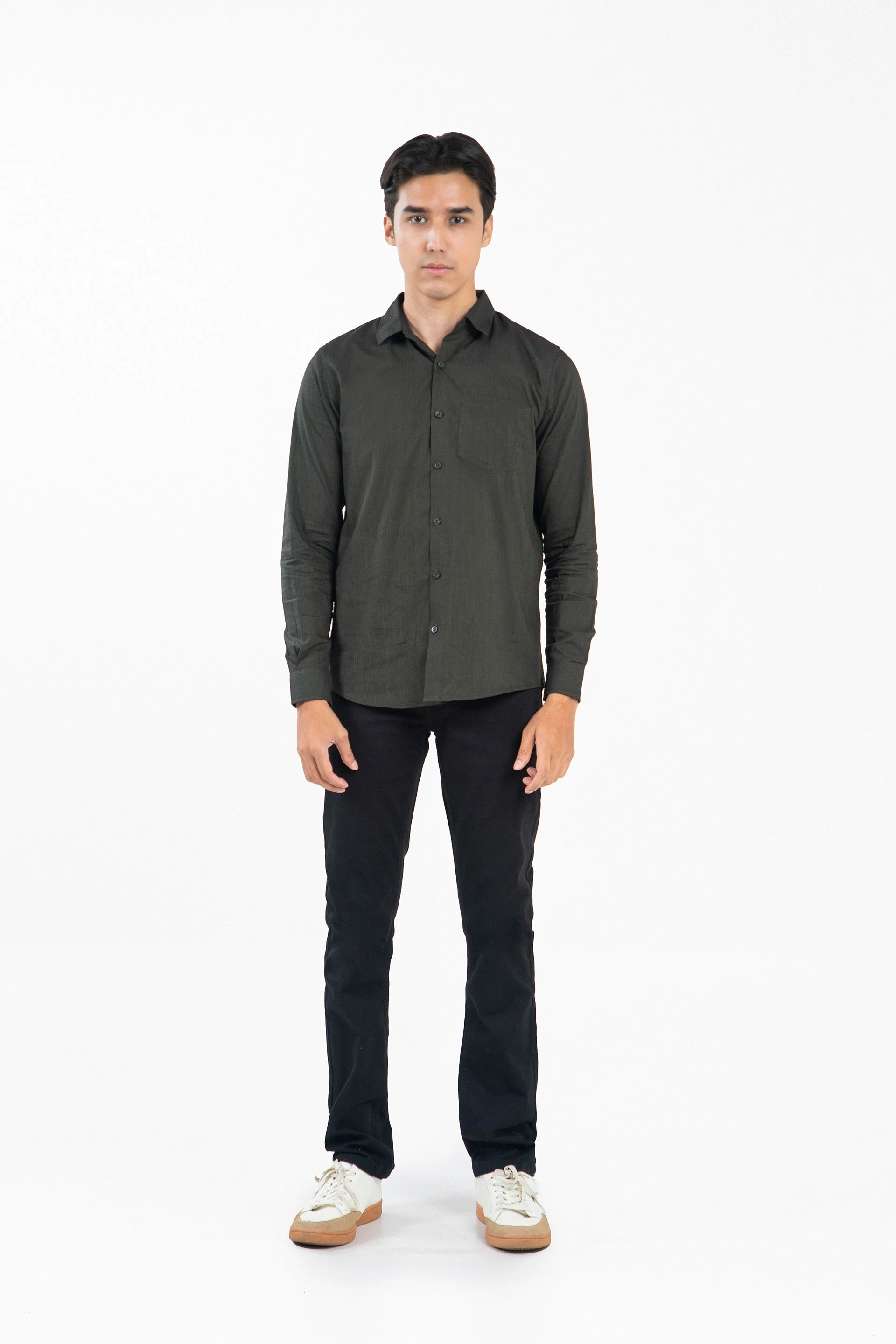 Textured Slim Shirt - Image 4