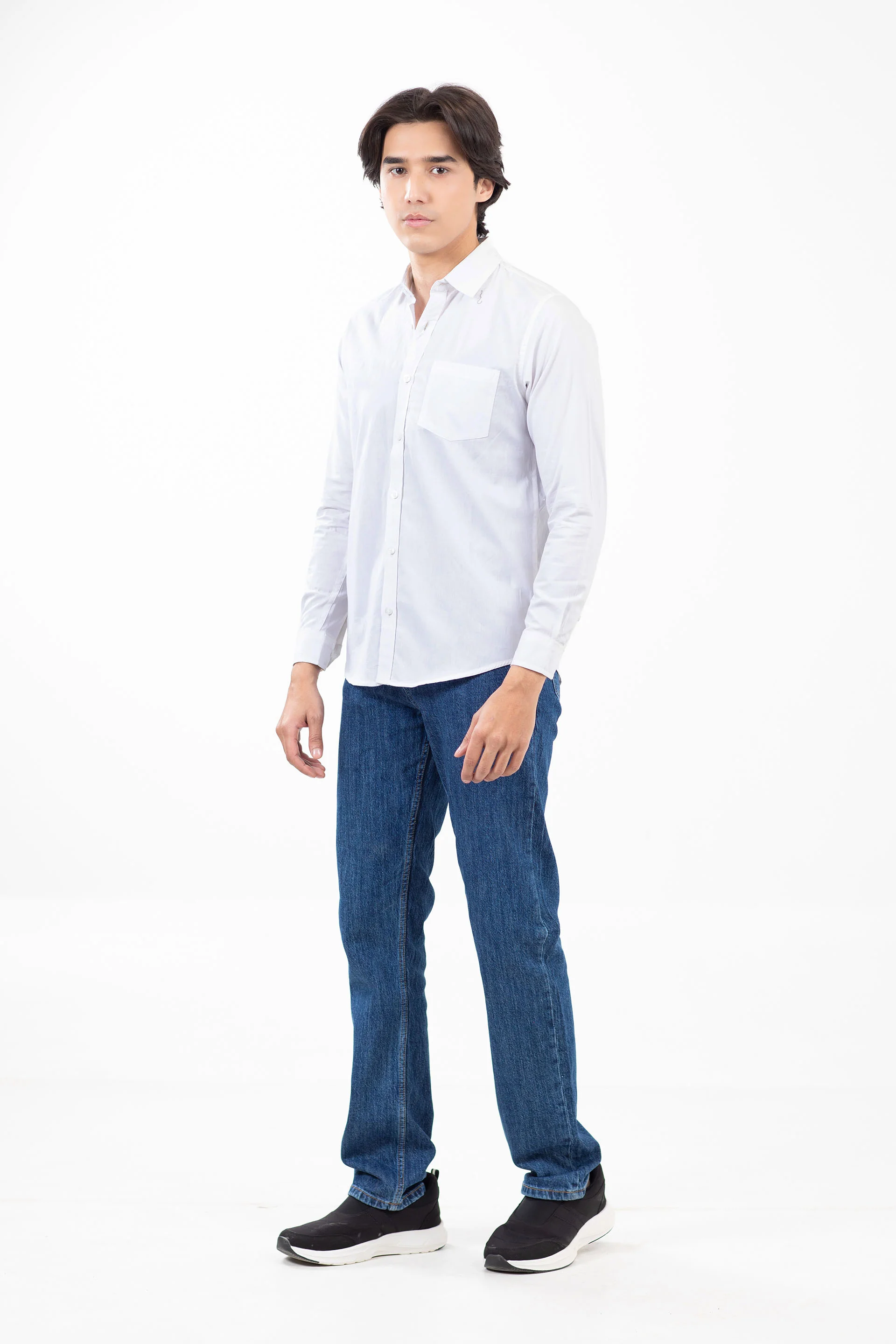 Basic Slim Fit Shirt - Image 2