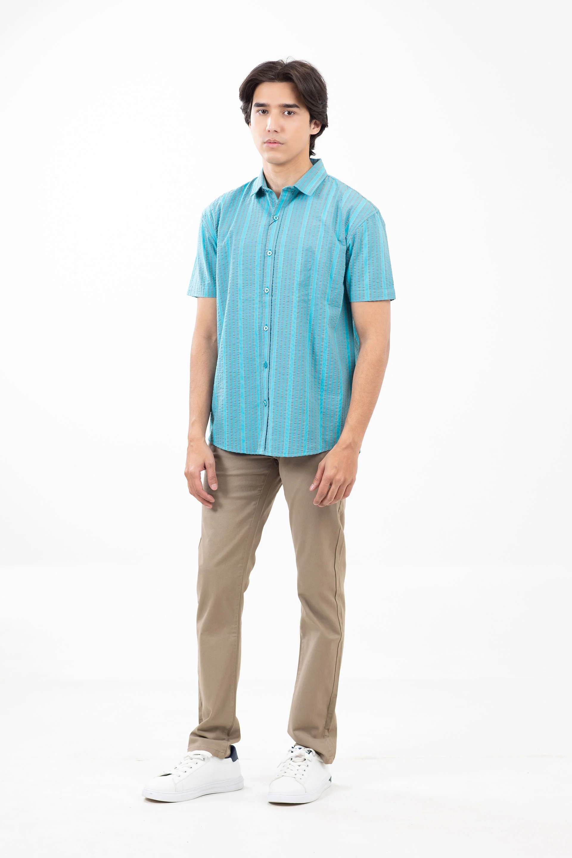 Stripe Relax Fit Shirt - Image 2
