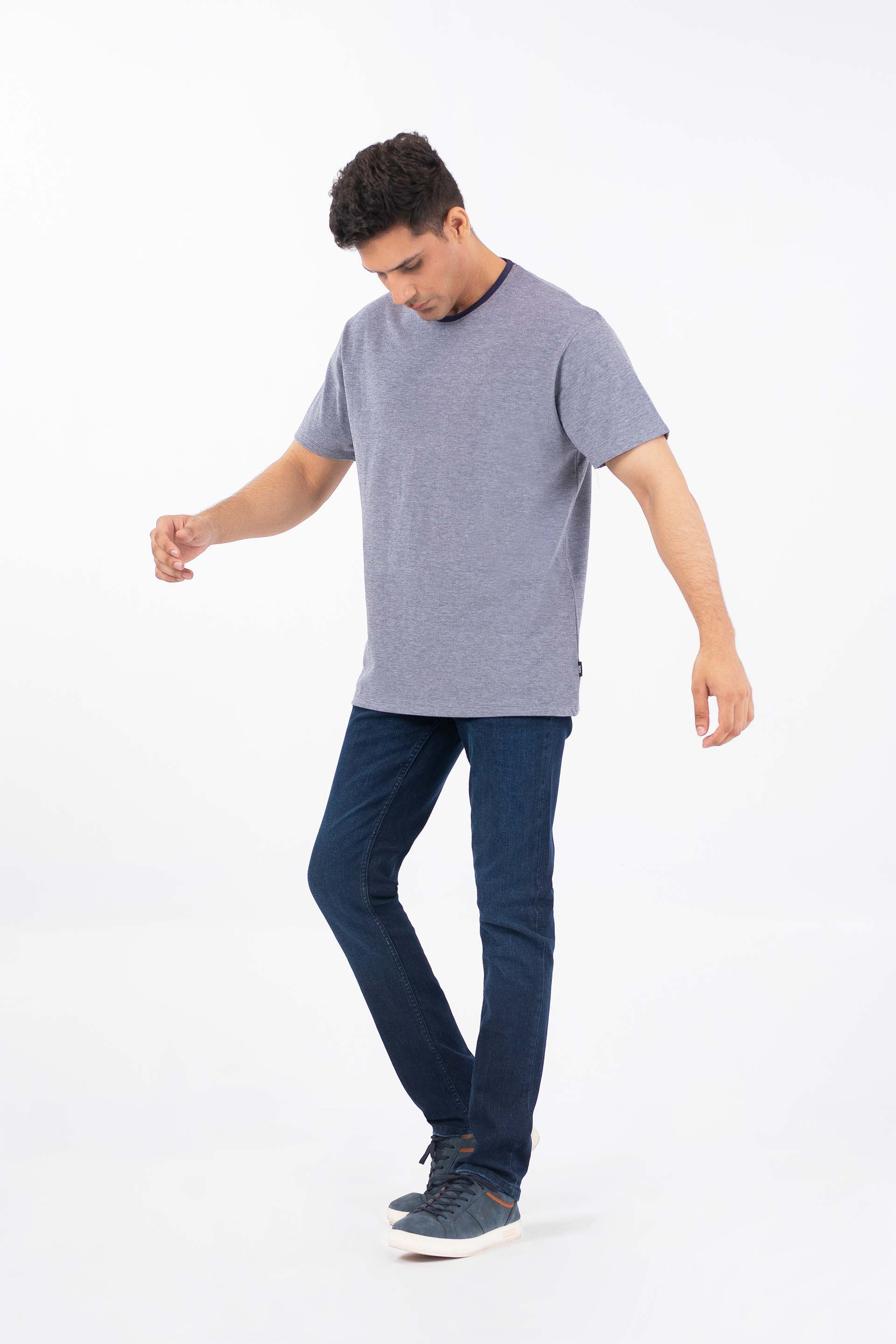 Textured Comfort Tee - Image 4