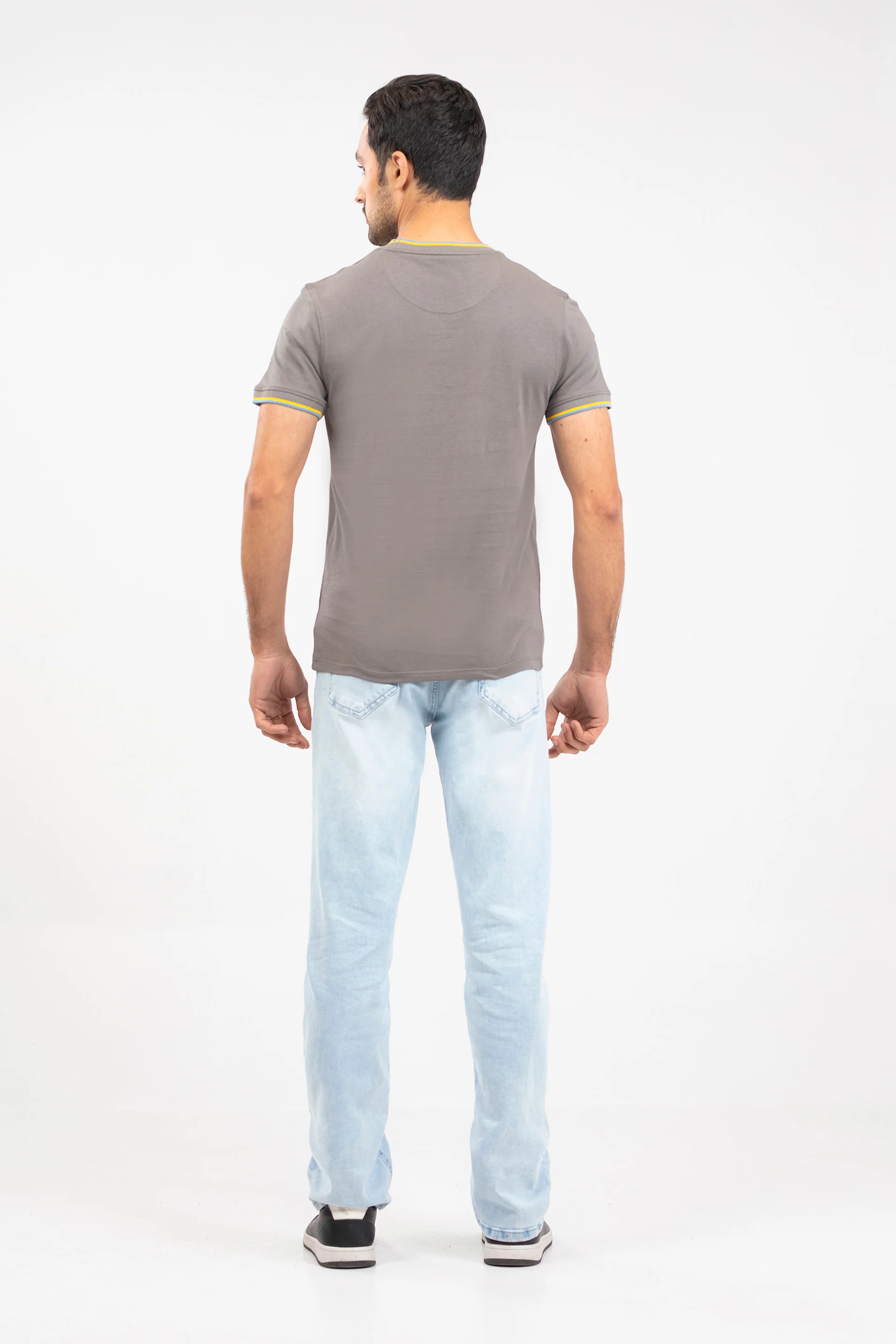 Contrasting Ringer Tee - Image 3