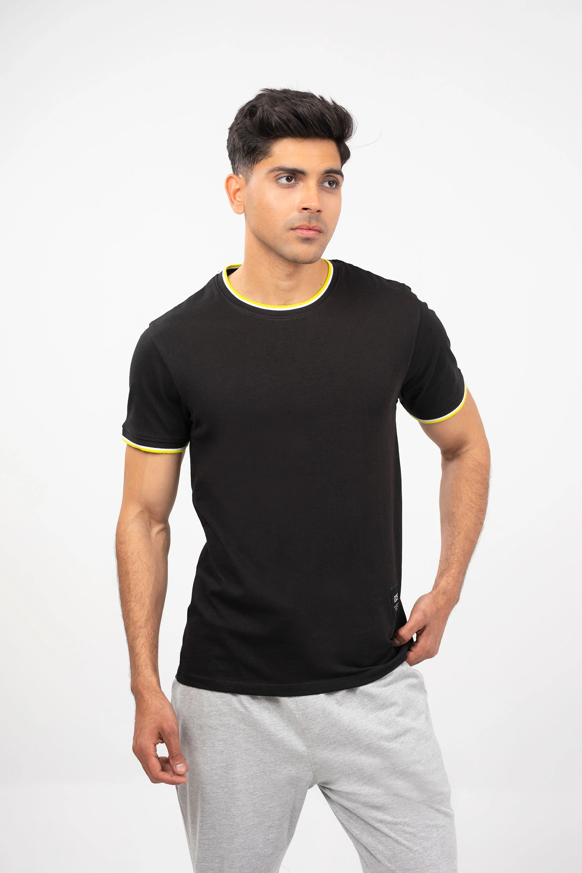 Contrasting Ringer Tee - Image 2